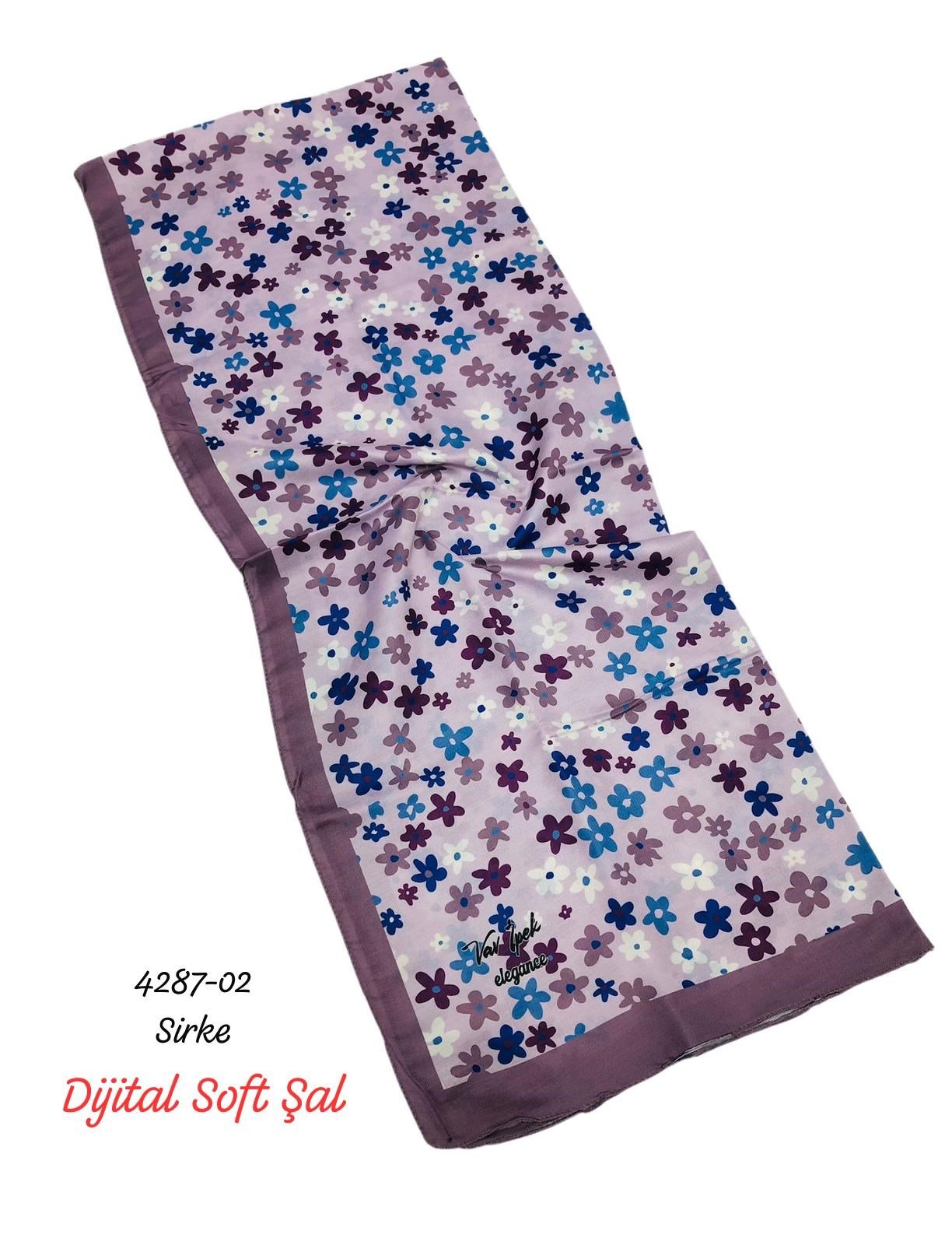 4287 Dijital Soft Şal