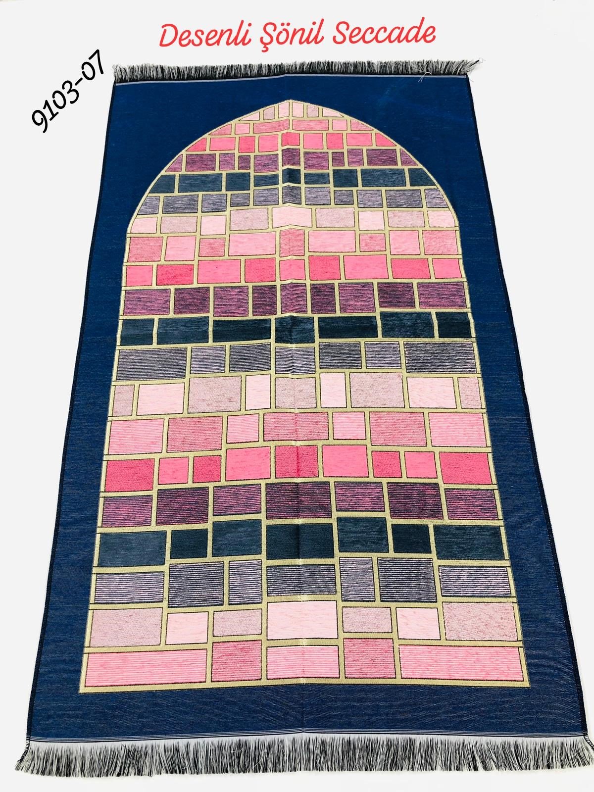 9103 Desenli Şönil Seccade