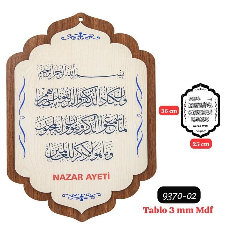 Tablo 3mm Mdf