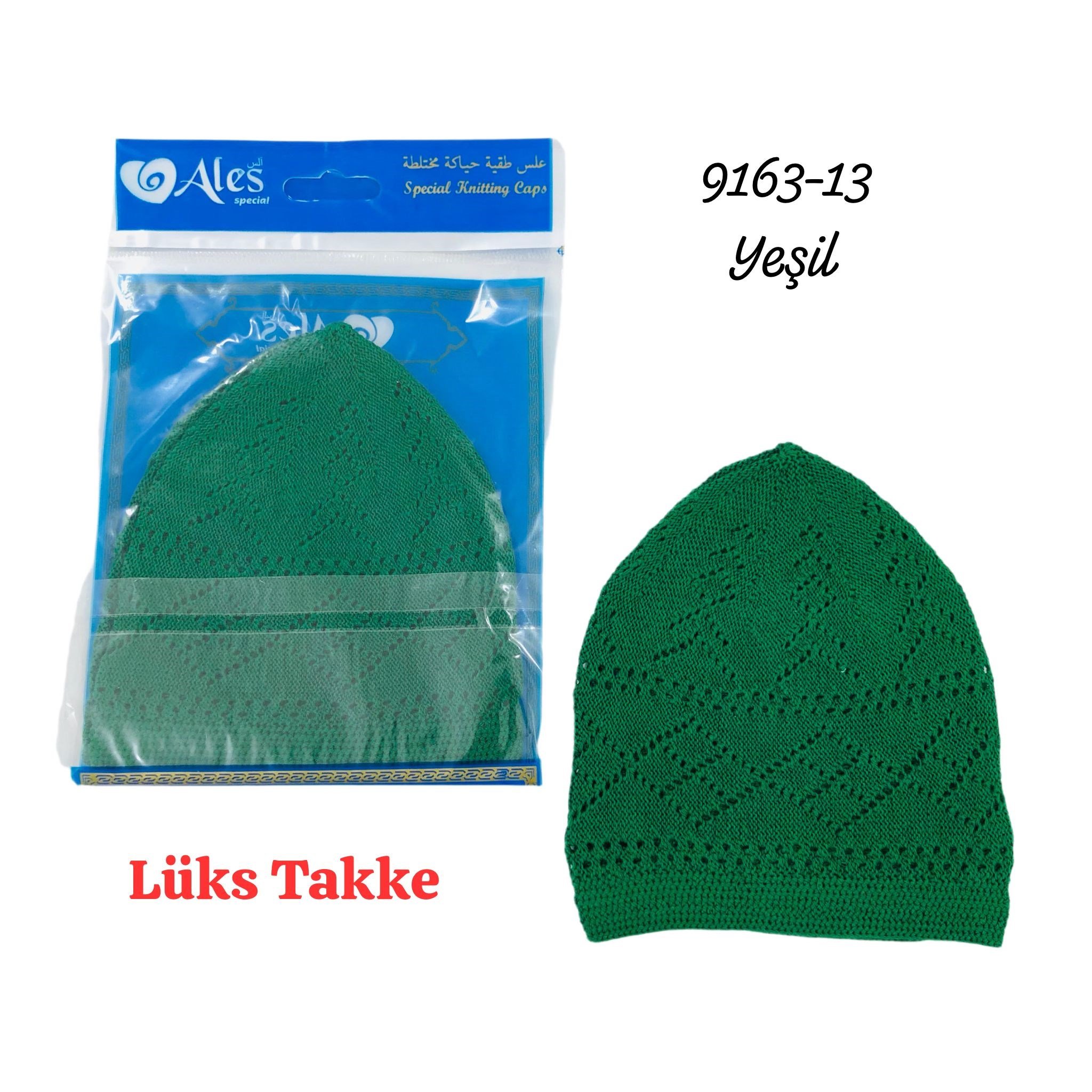 9163 Lüks Tekli Takke