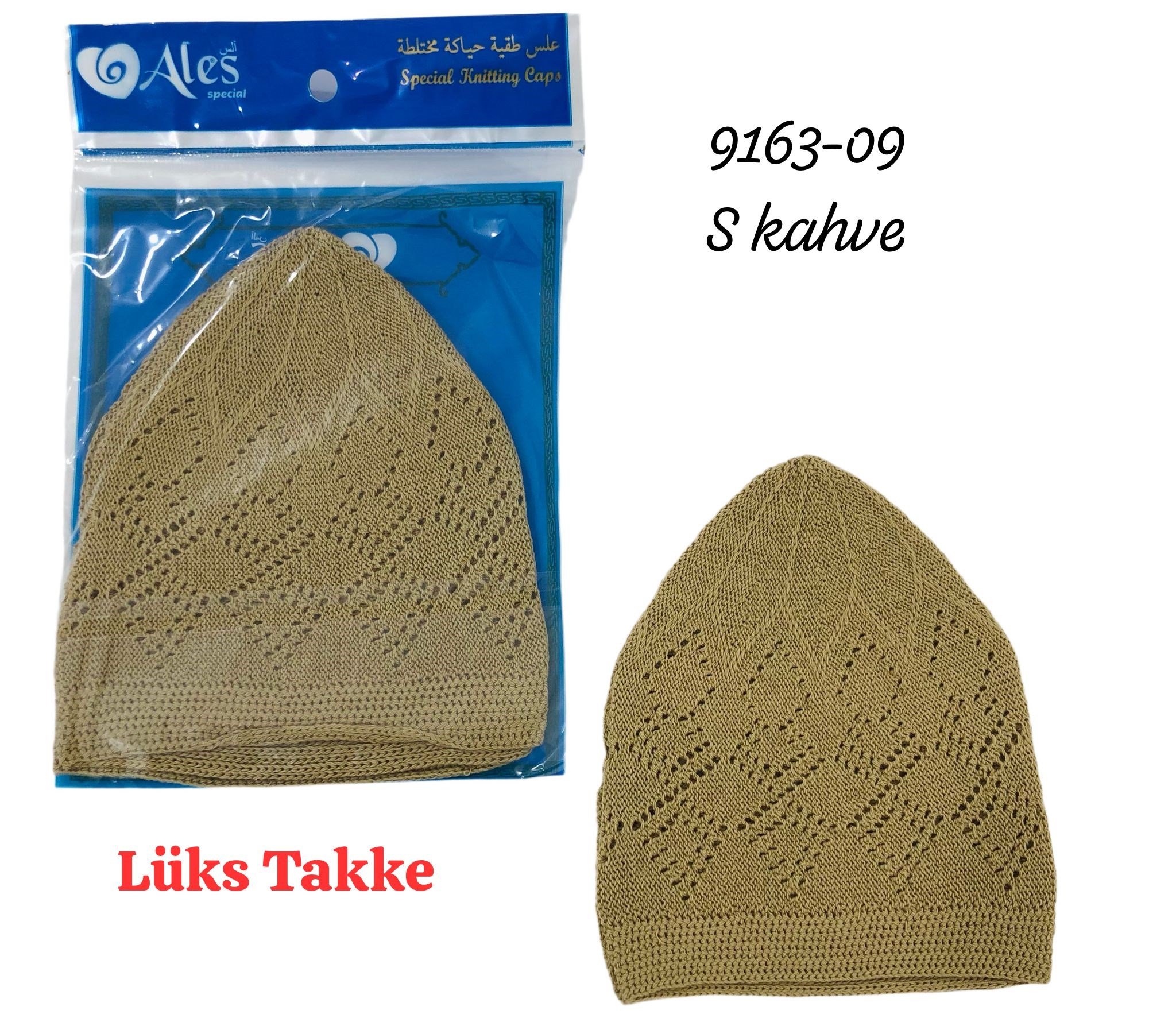 9163 Lüks Tekli Takke