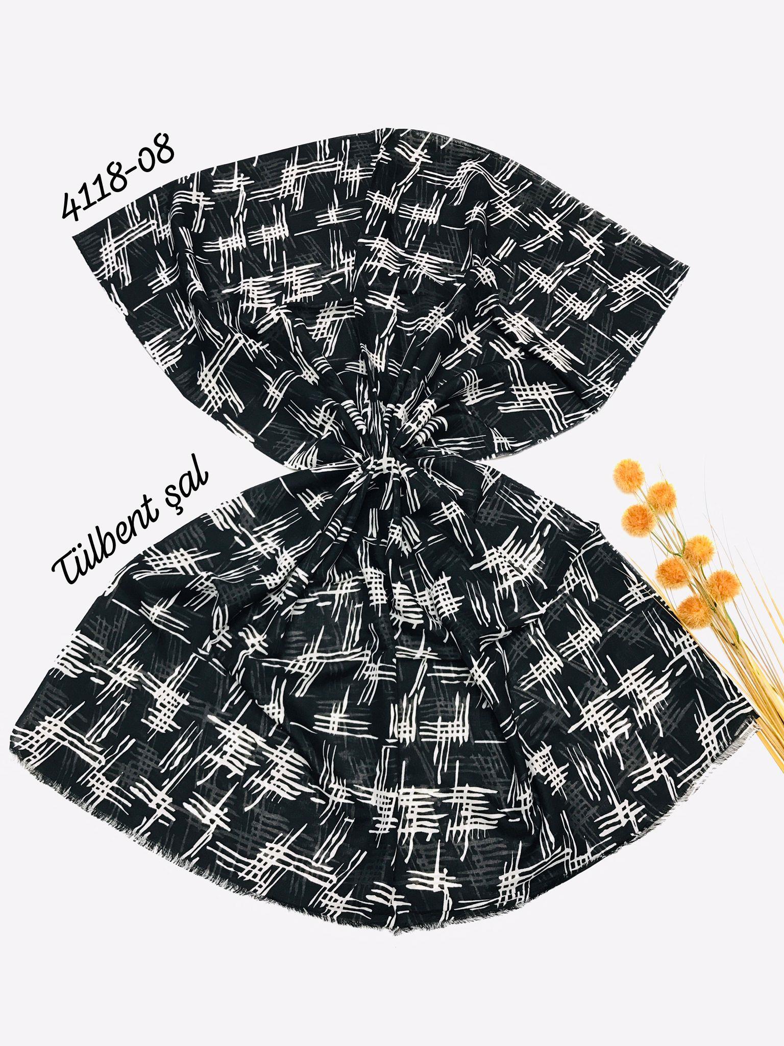 4118 Tülbent Şal