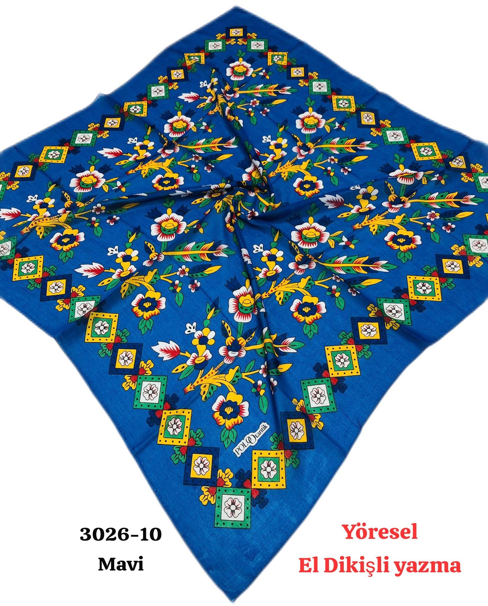 3026 Yöresel El Dikişli Yazma