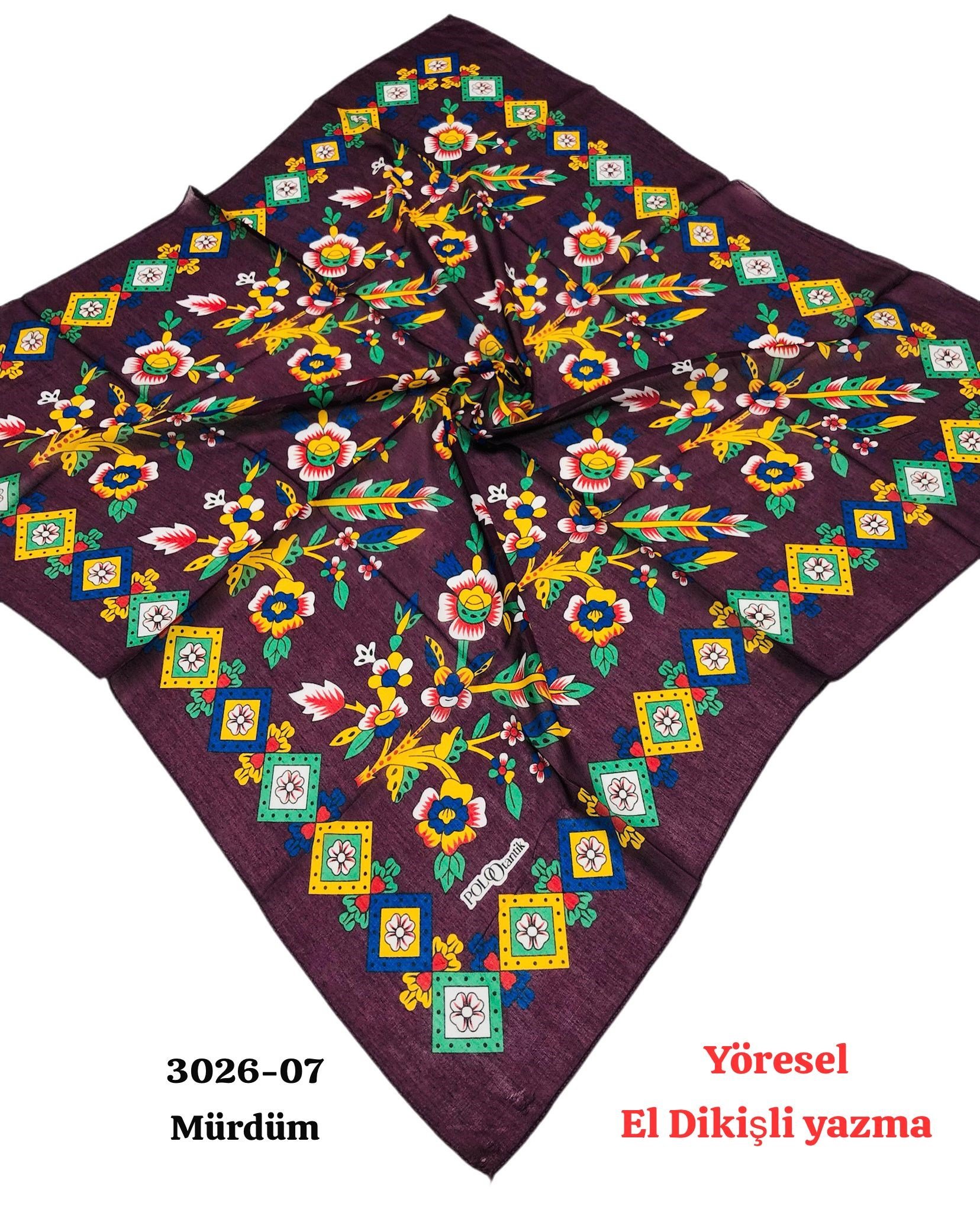 3026 Yöresel El Dikişli Yazma