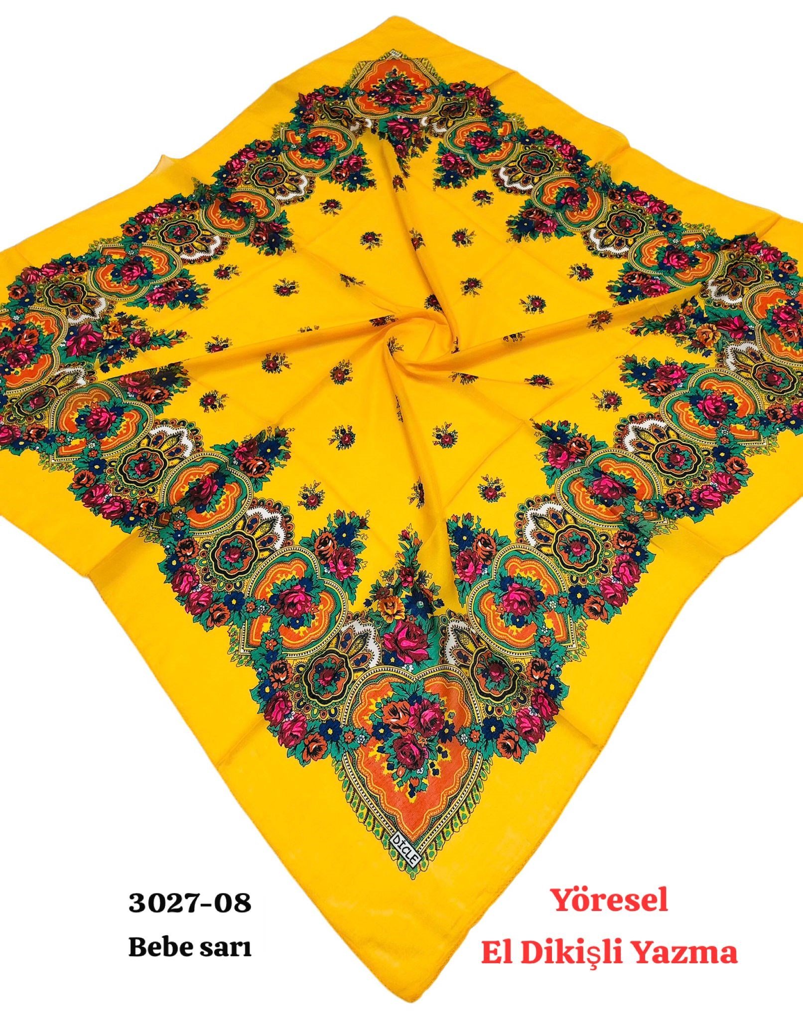 3027 Yöresel El Dikişli Yazma