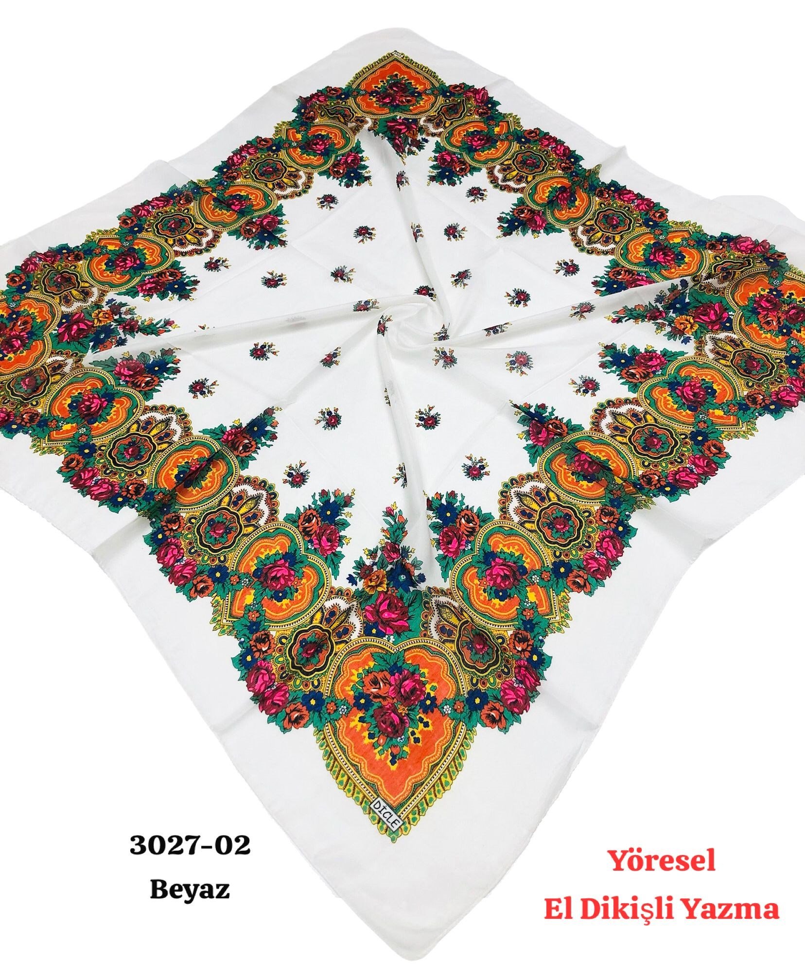 3027 Yöresel El Dikişli Yazma