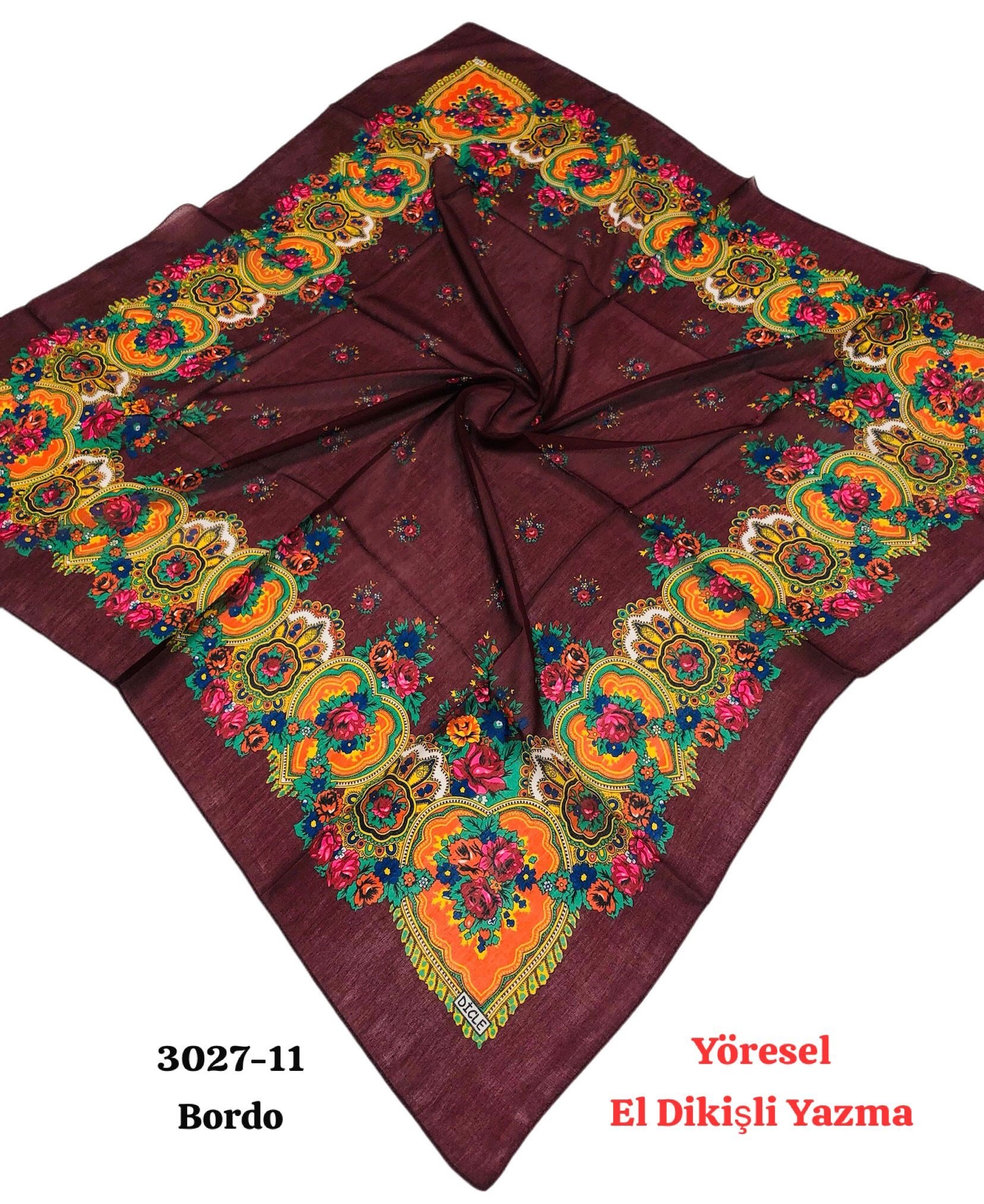 3027 Yöresel El Dikişli Yazma
