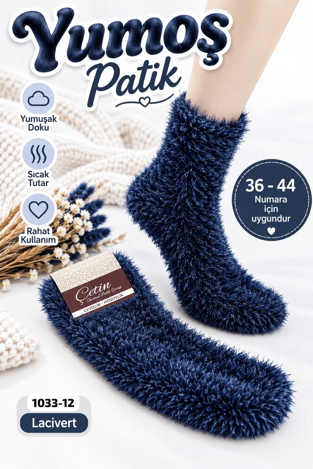 Yumoş Patik Çorap