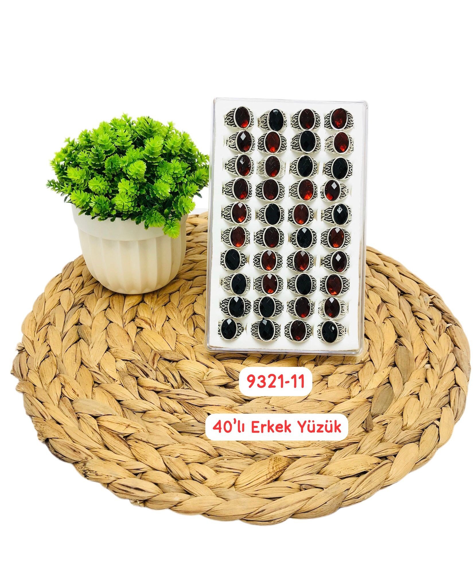 9321 40'lı Erkek Yüzük