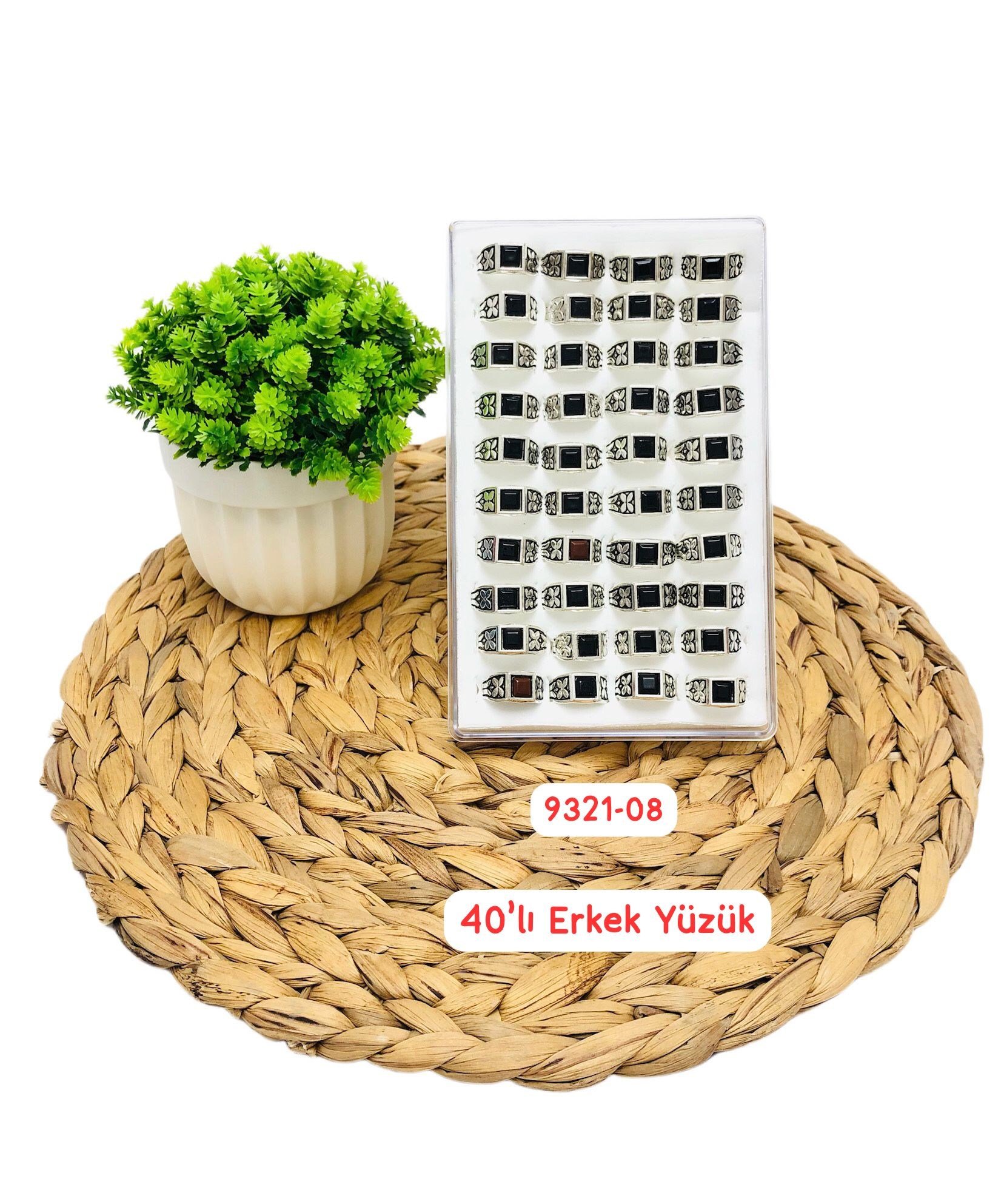 9321 40'lı Erkek Yüzük