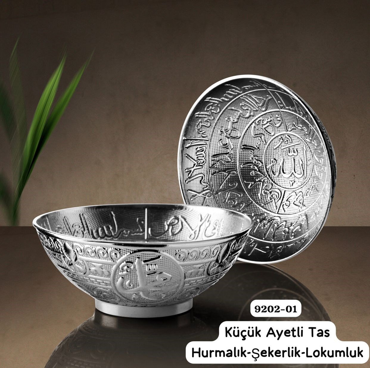9202 Küçük Ayetli Tas