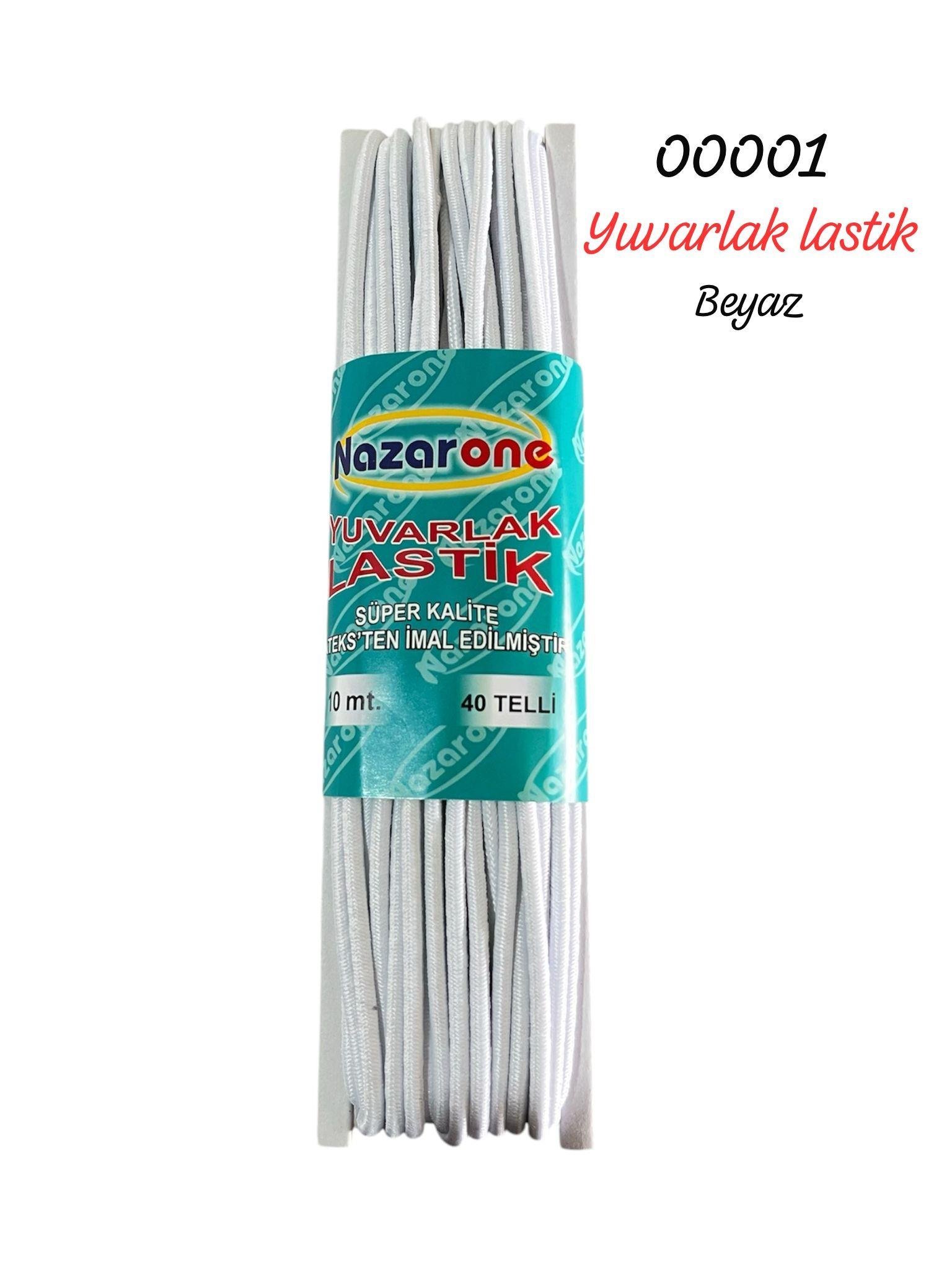 00001 Lastik Yuvarlak 10 Mt