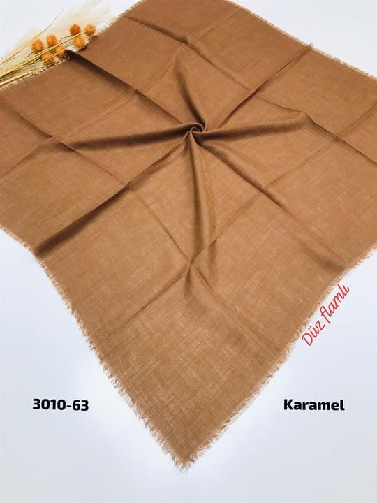 3010 Düz Flamlı Eşarp