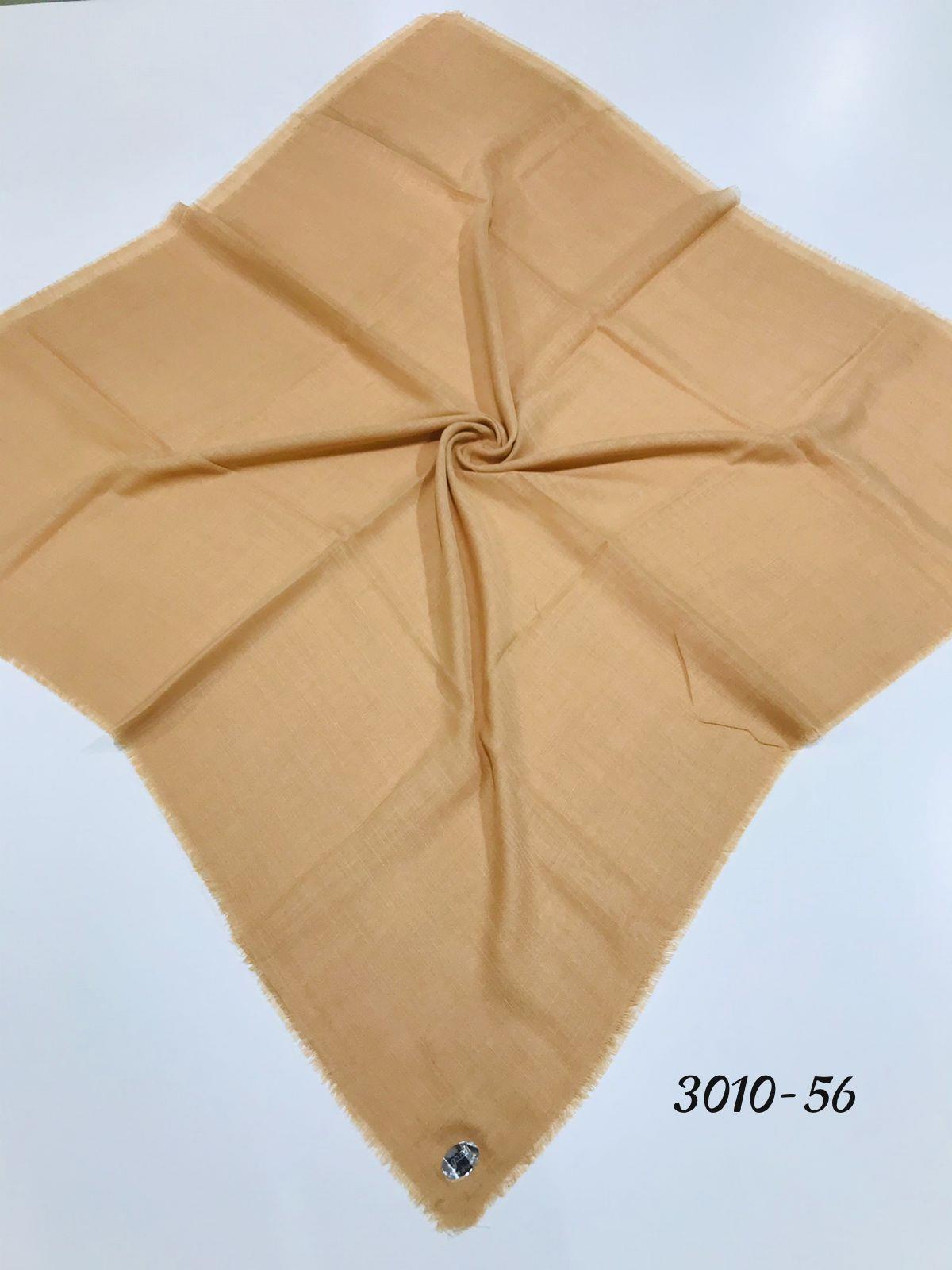 3010 Düz Flamlı Eşarp