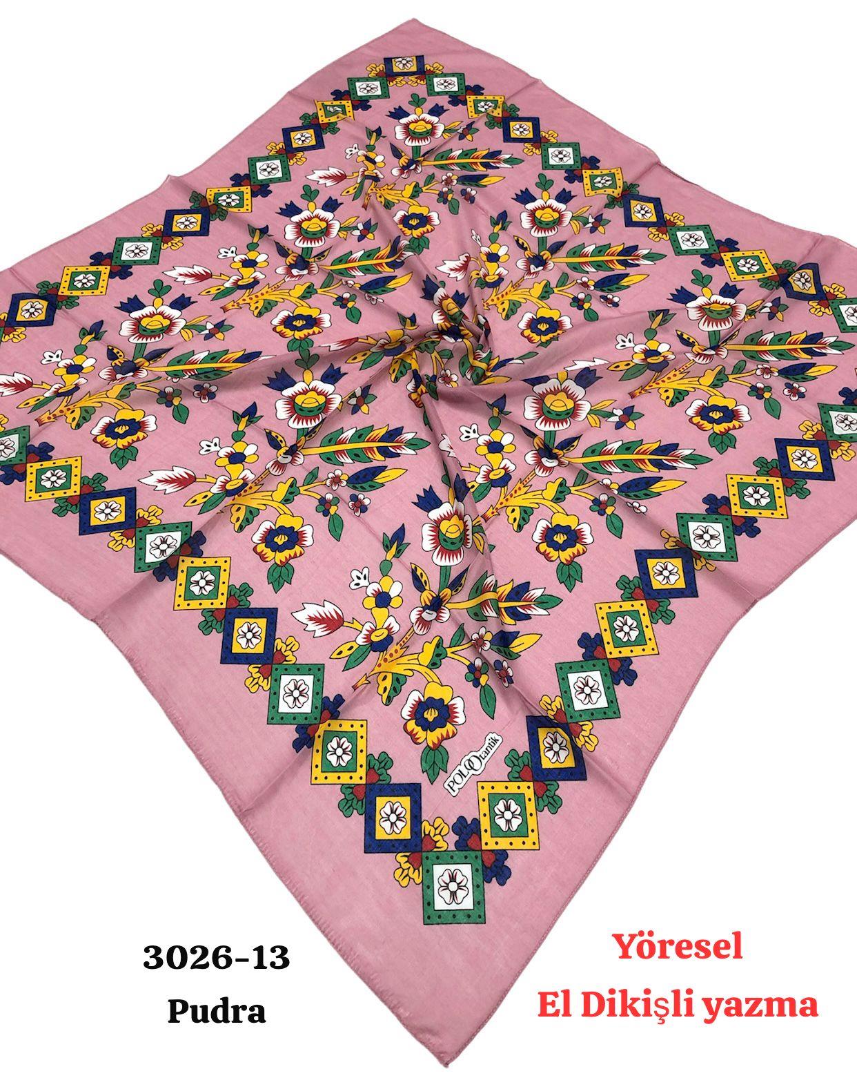 3026 Yöresel El Dikişli Yazma