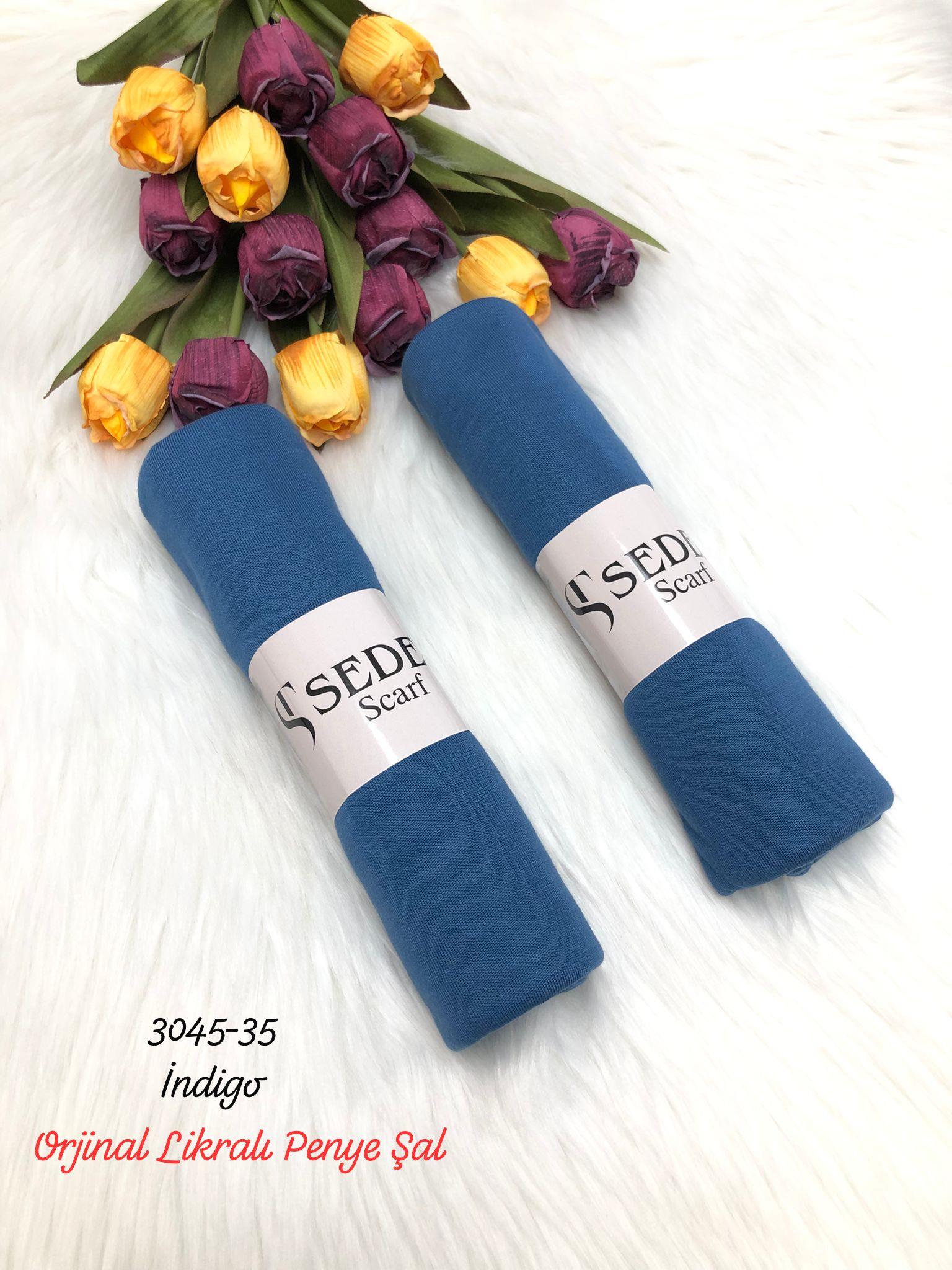 3045 Lüks Likralı Penye Şal
