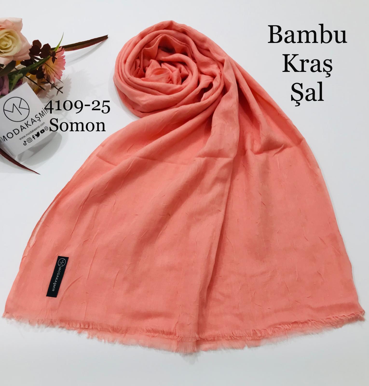 4109 Moda Kaşmir Bambu Kraş Şal
