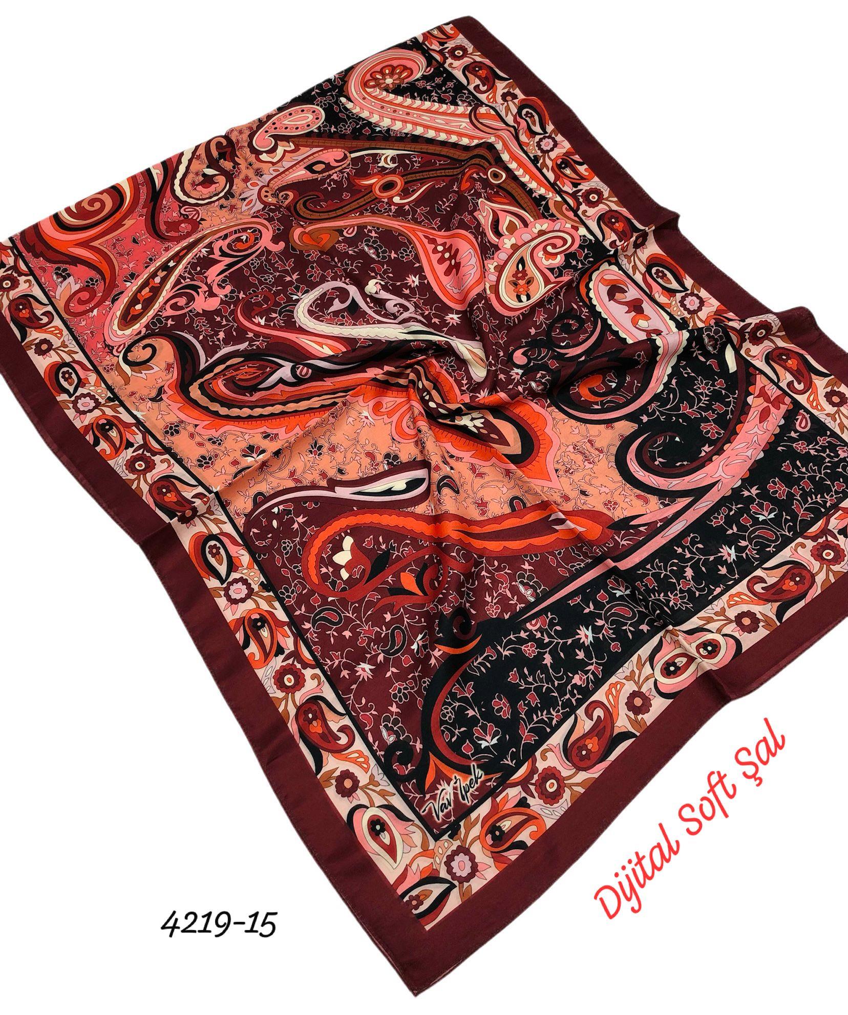4219 Dijital Soft Şal