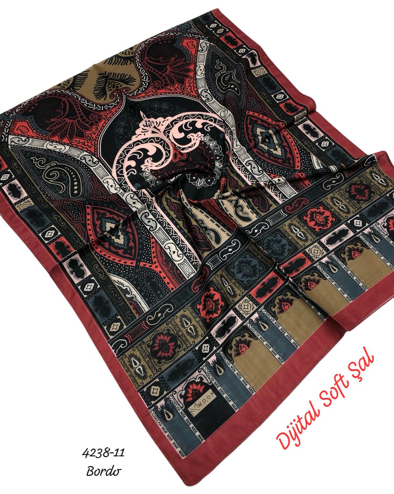 4238 Dijital Soft Şal