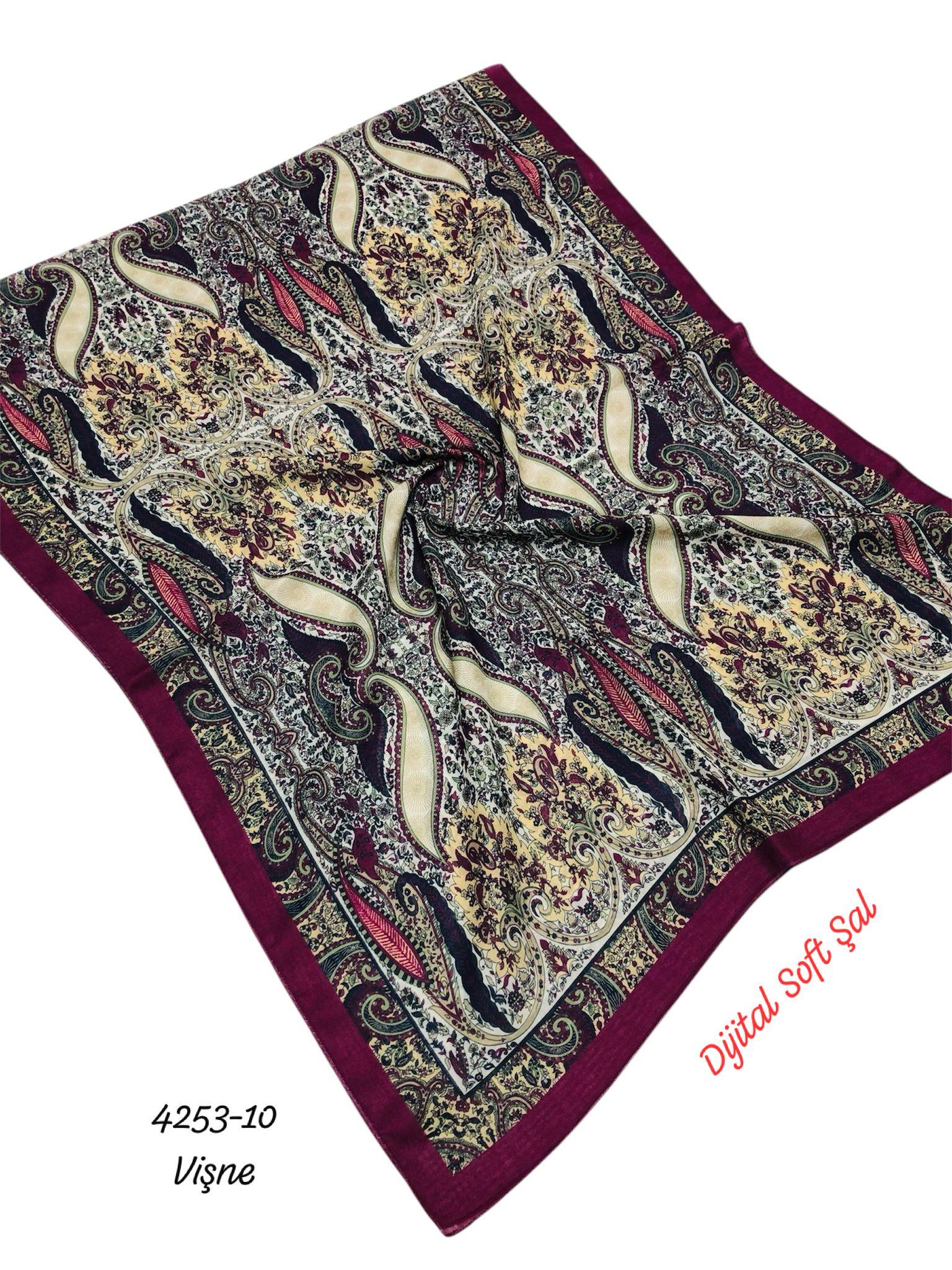 4253 Dijital Soft Şal