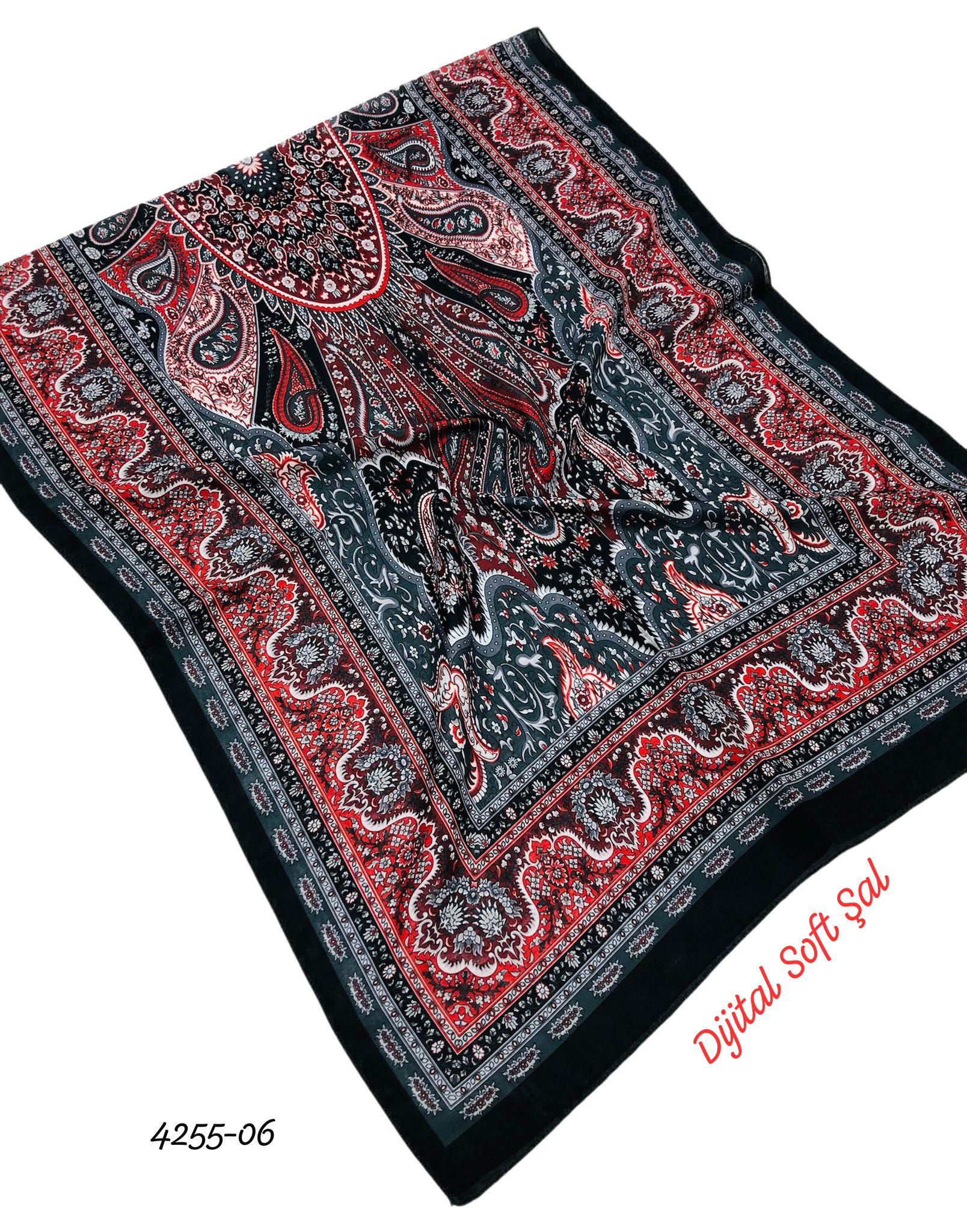4255 Dijital Soft Şal