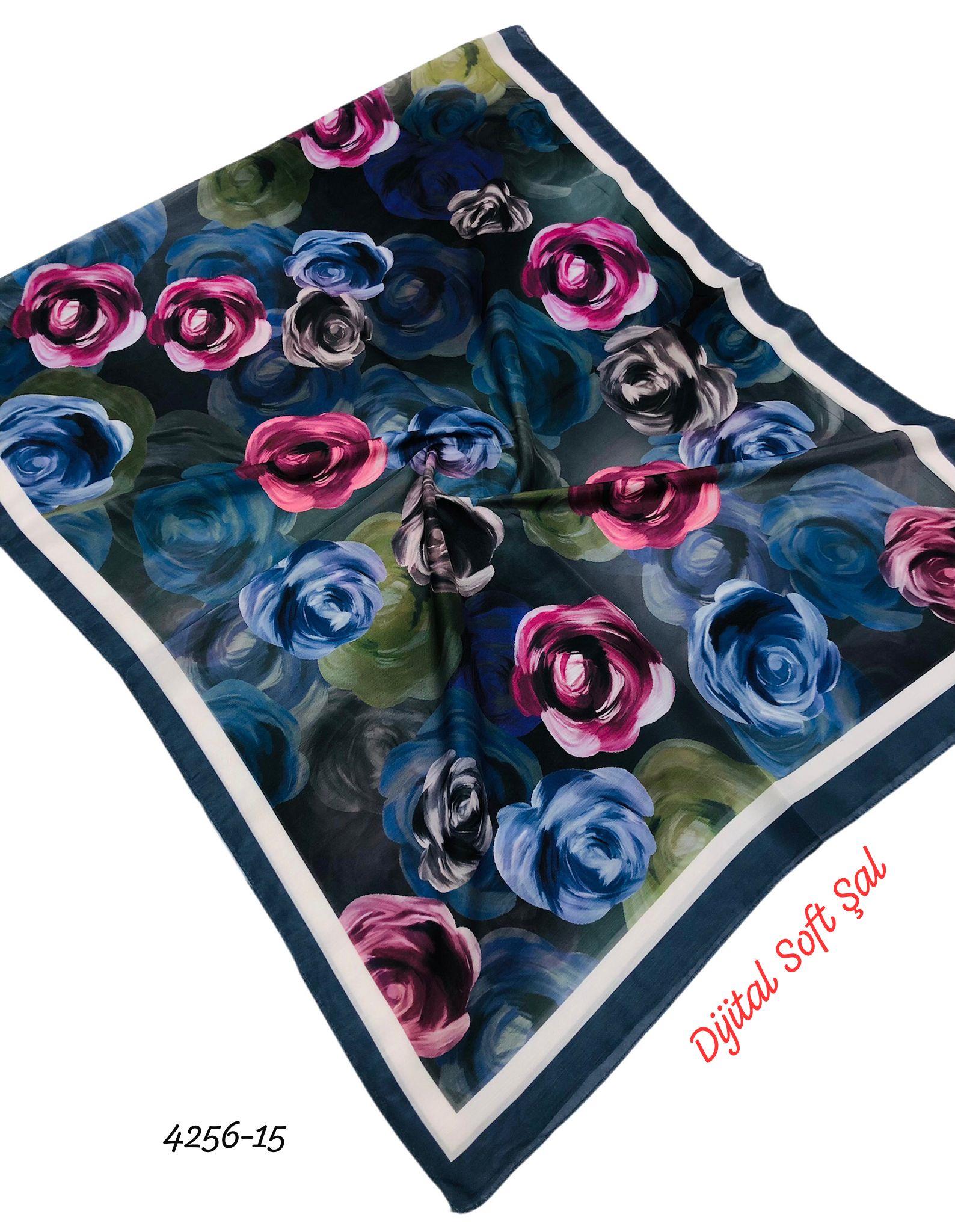 4256 Dijital Soft Şal