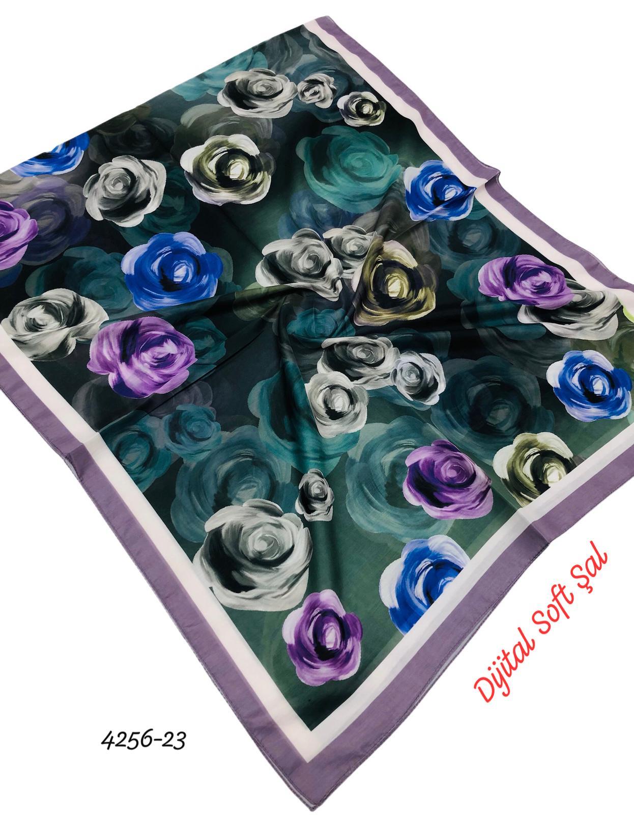 4256 Dijital Soft Şal