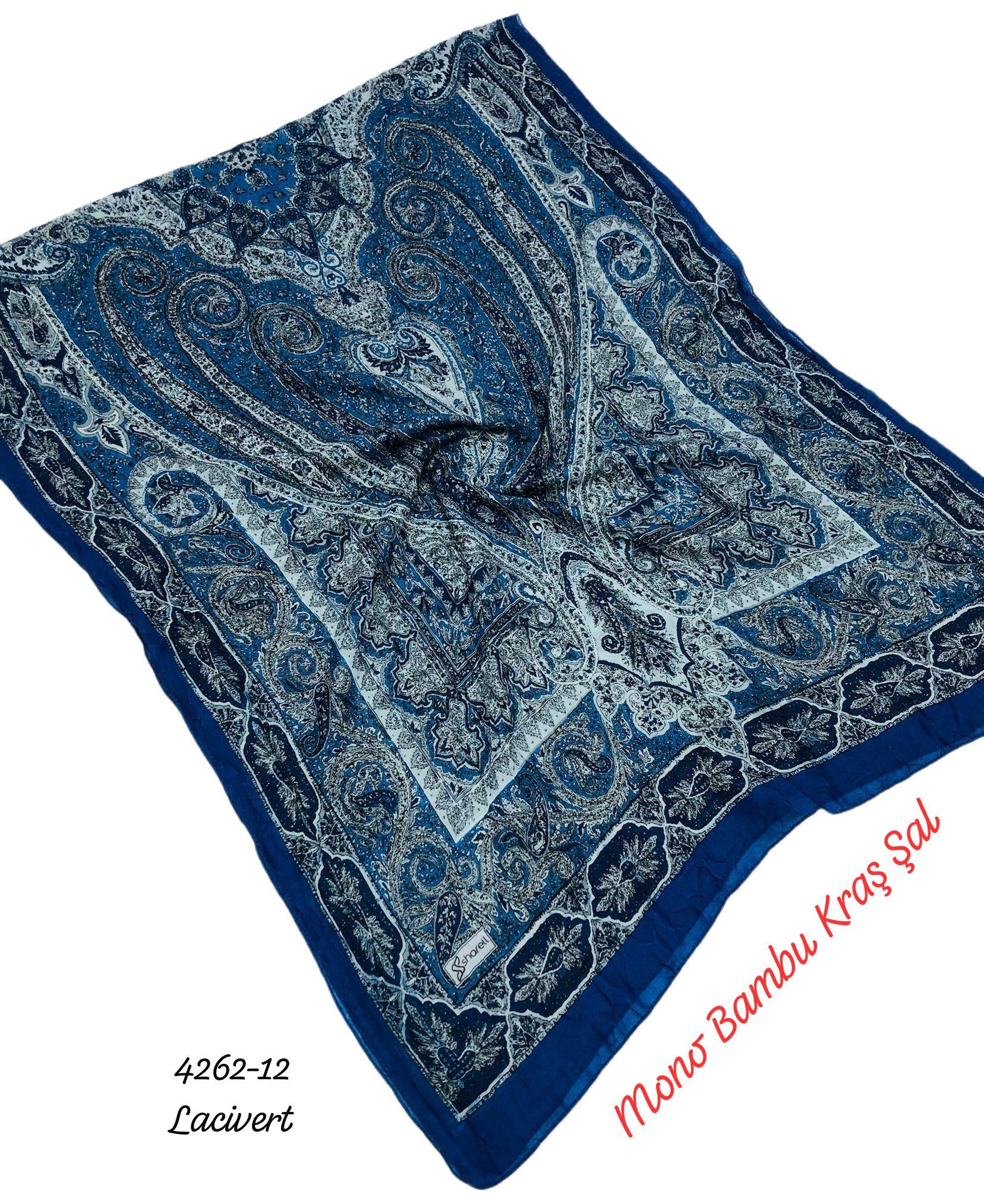 4262 Mono Bambu Kraş Şal
