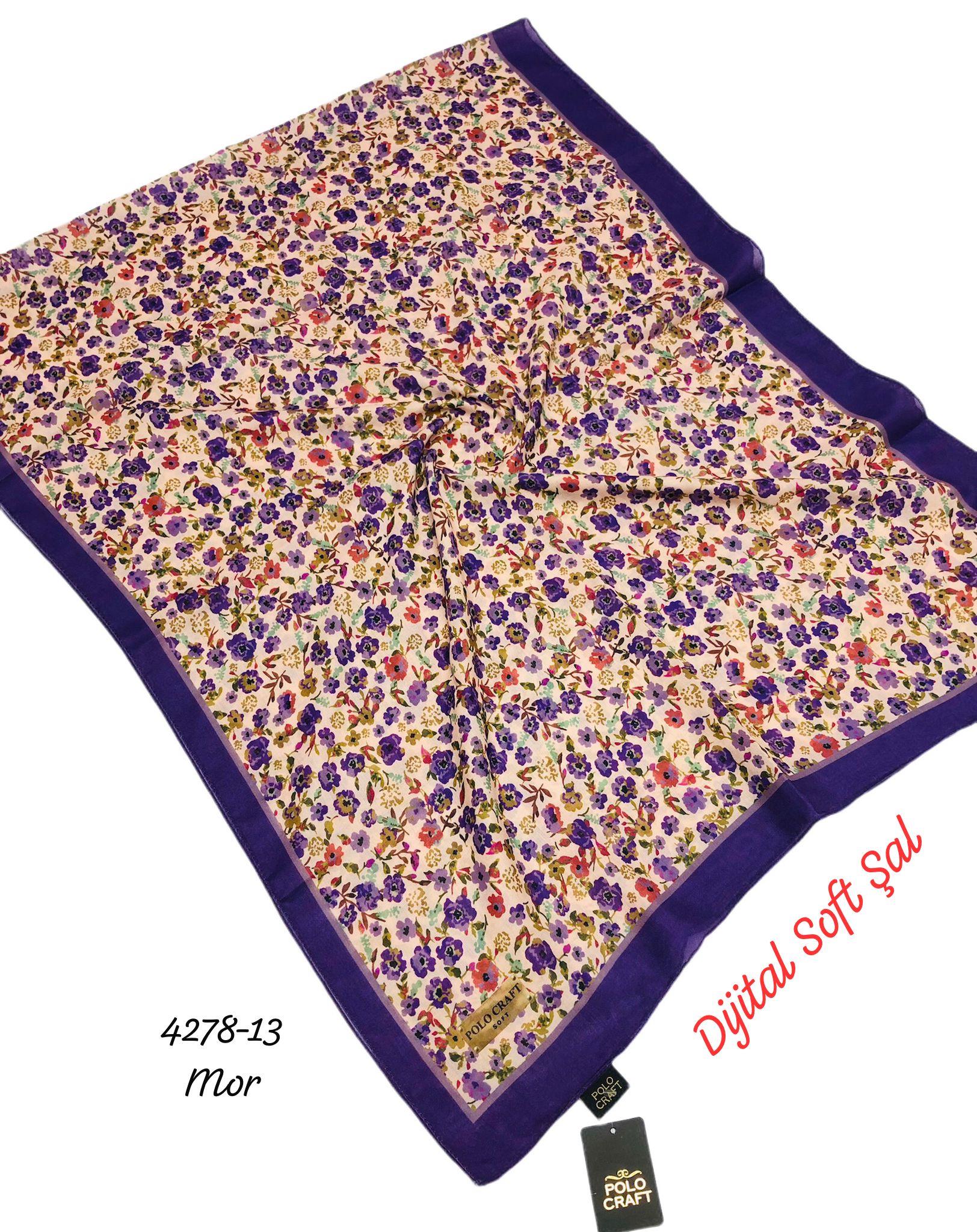 4278 Dijital Soft Şal