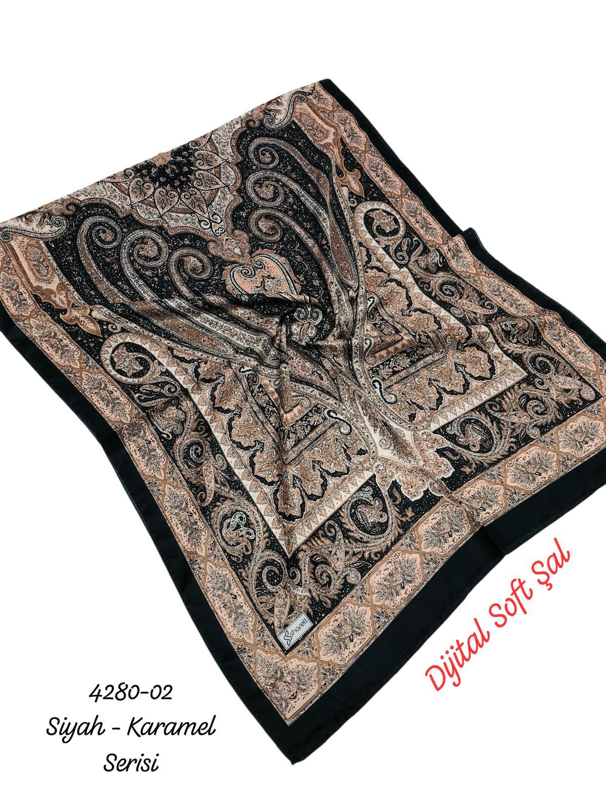 4280 Dijital Soft Şal