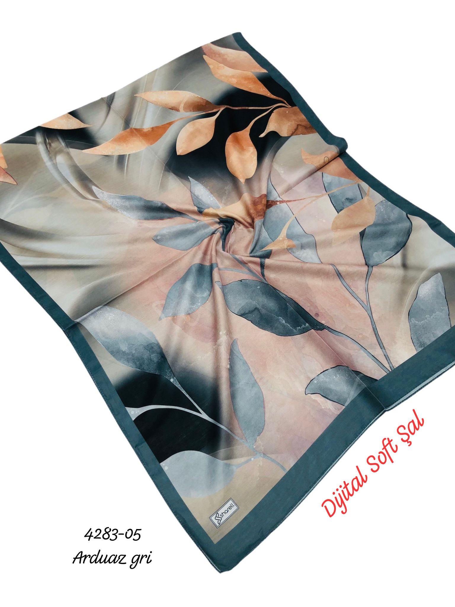 4283 Dijital Soft Şal