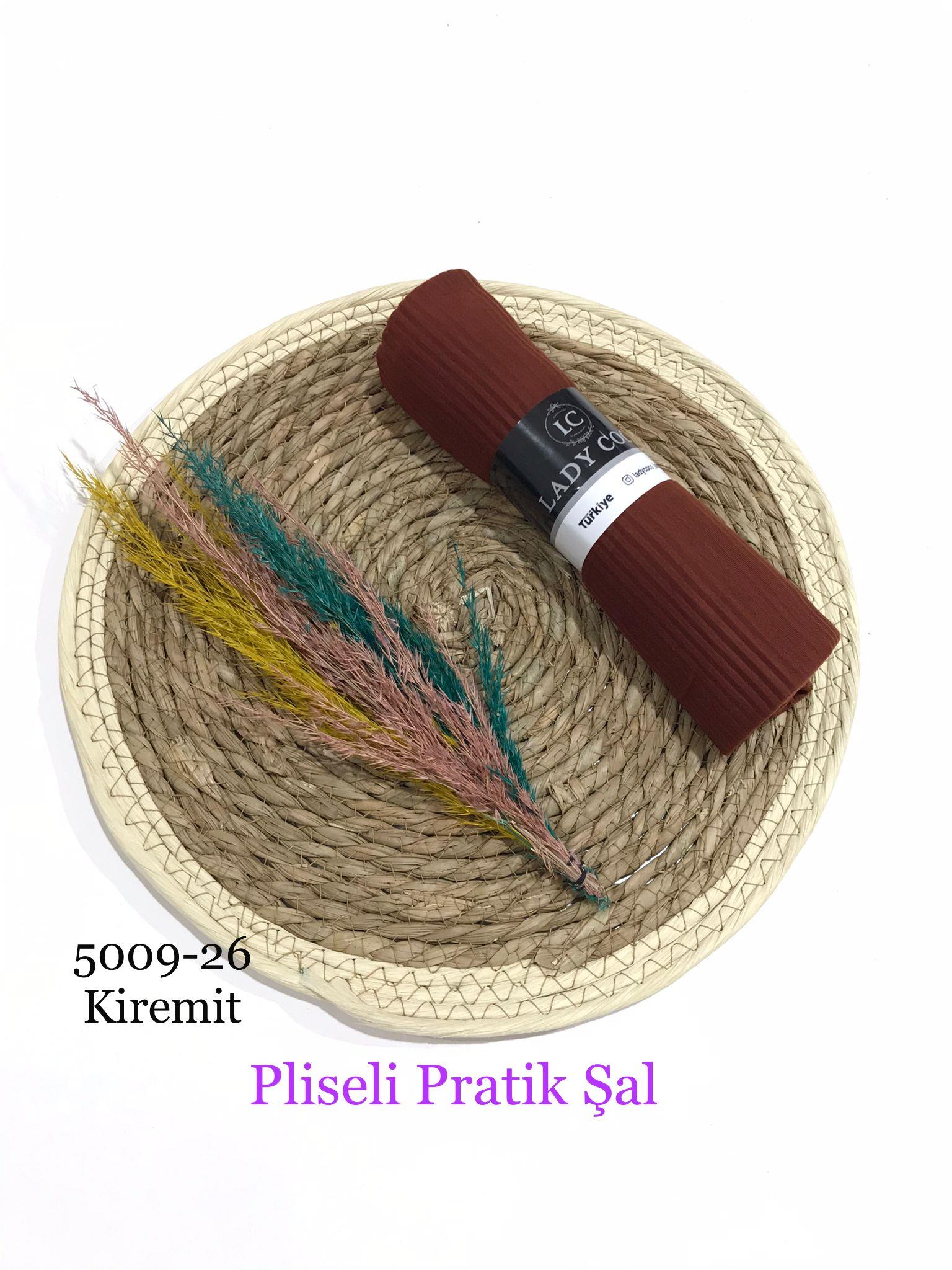 5009 Pliseli Pratik Şal