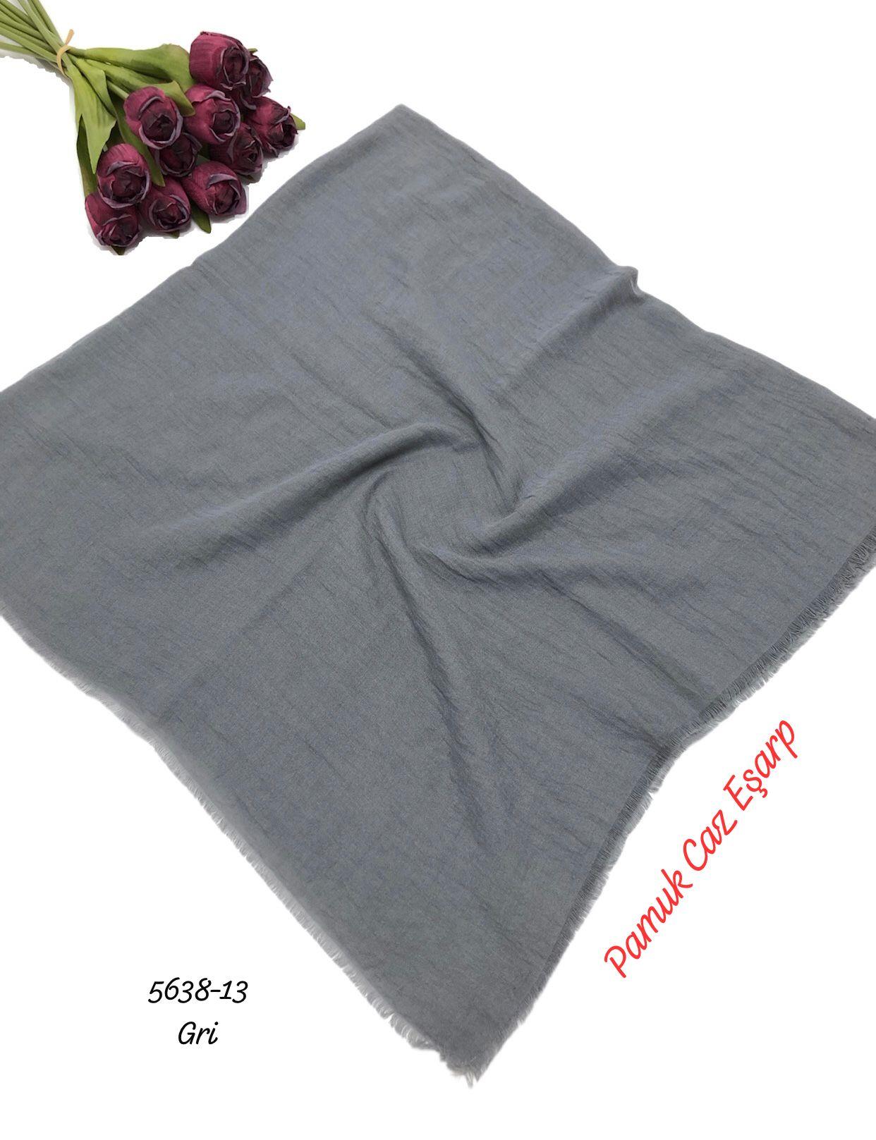 5638 Pamuk Caz Eşarp