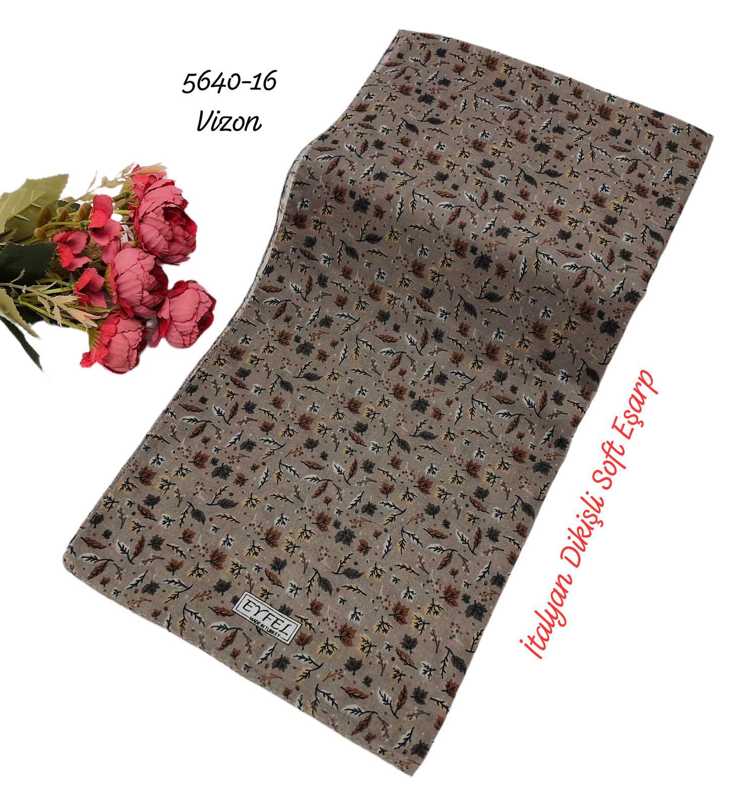 5640 İtalyan Dikişli (Yazlık) Soft Eşarp