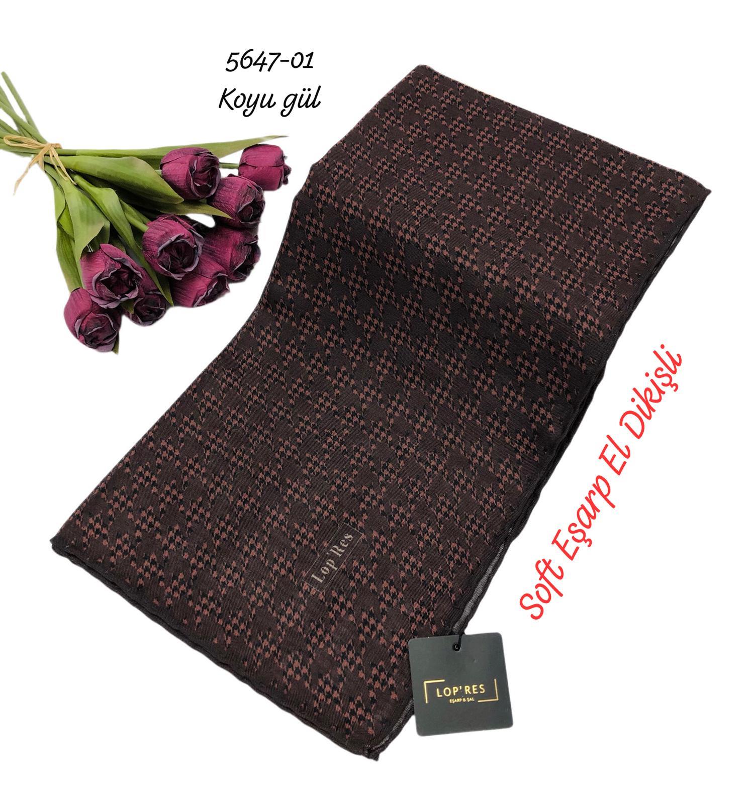 5647 Lop'Res Soft Eşarp