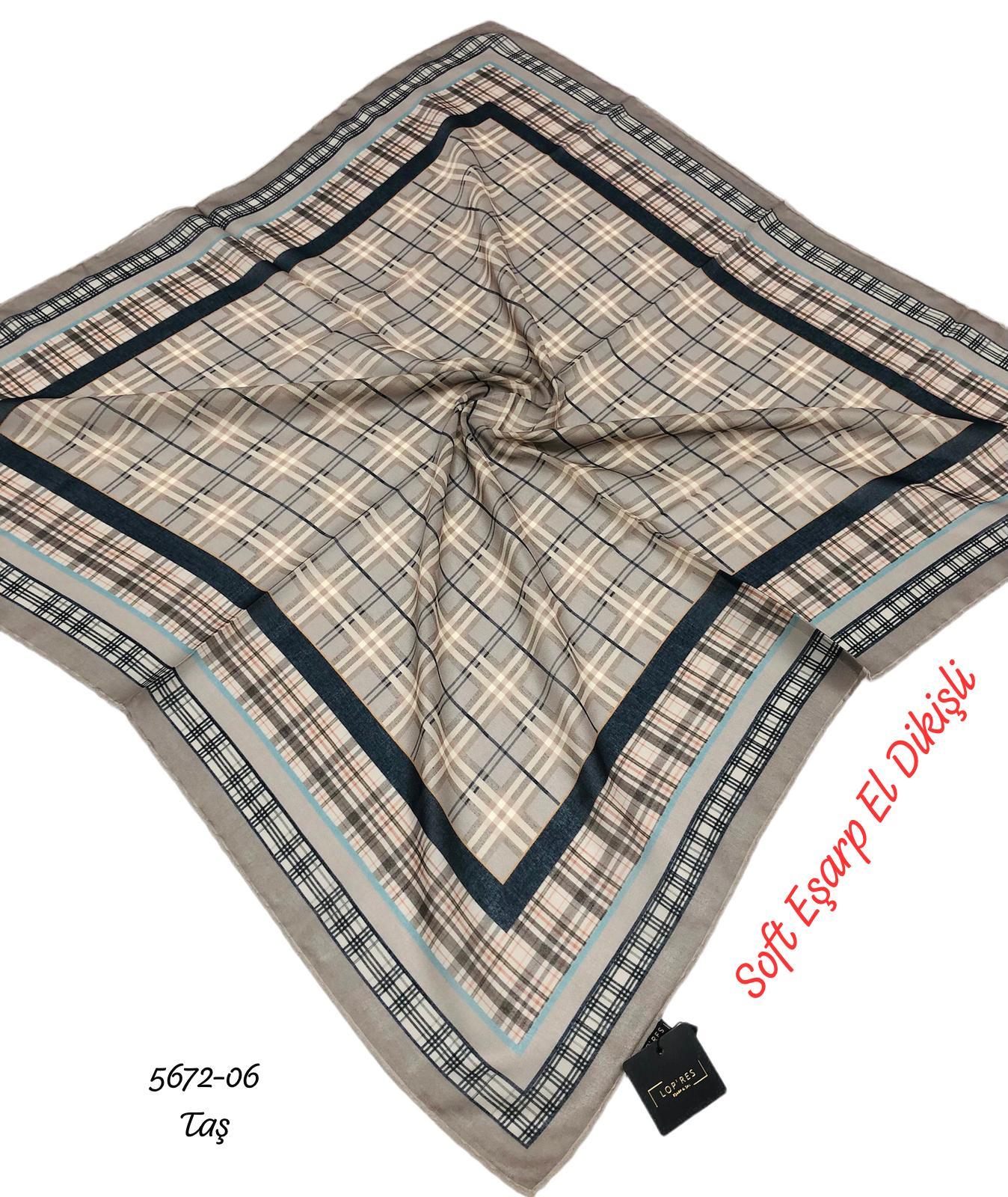 5672 Lop'Res Soft Eşarp