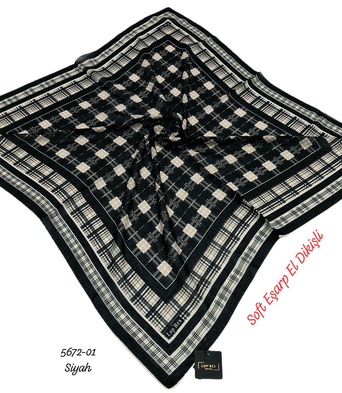 5672 Lop'Res Soft Eşarp