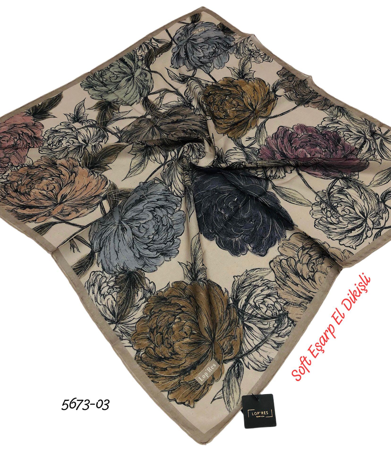 5673 Lop'Res Soft Eşarp