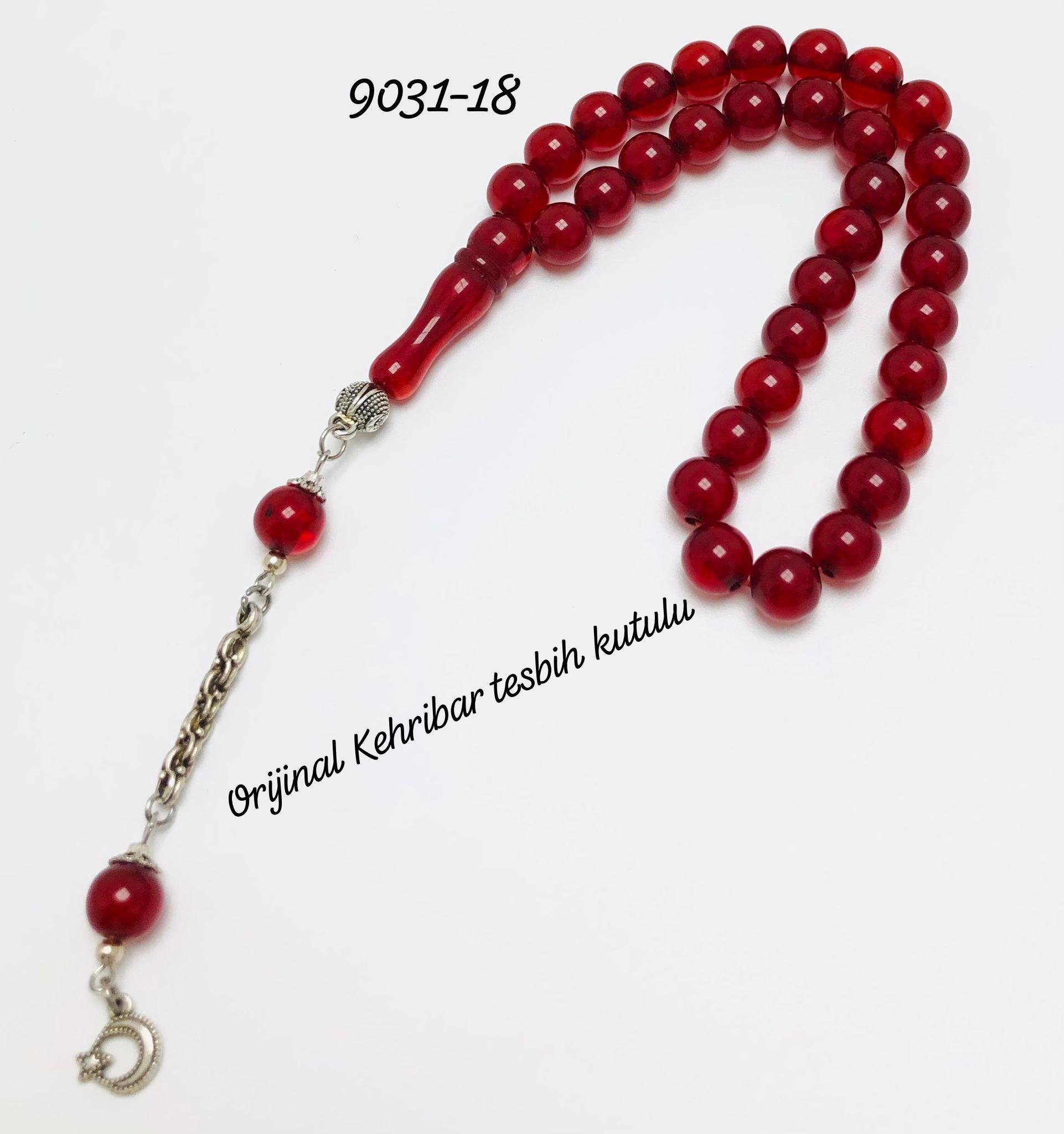 9031 Orjinal Kehribar Tesbih