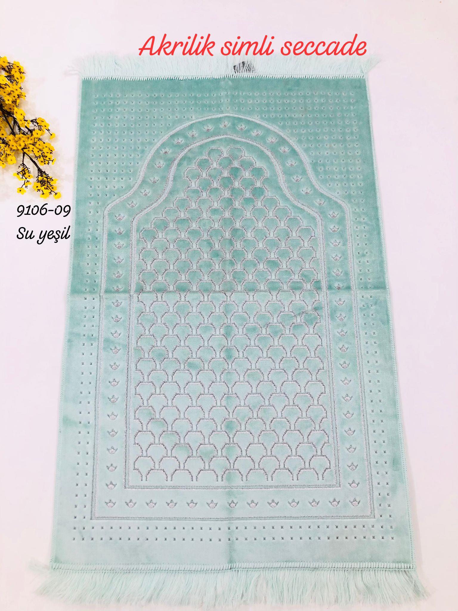 9106 Akrilik Simli Seccade