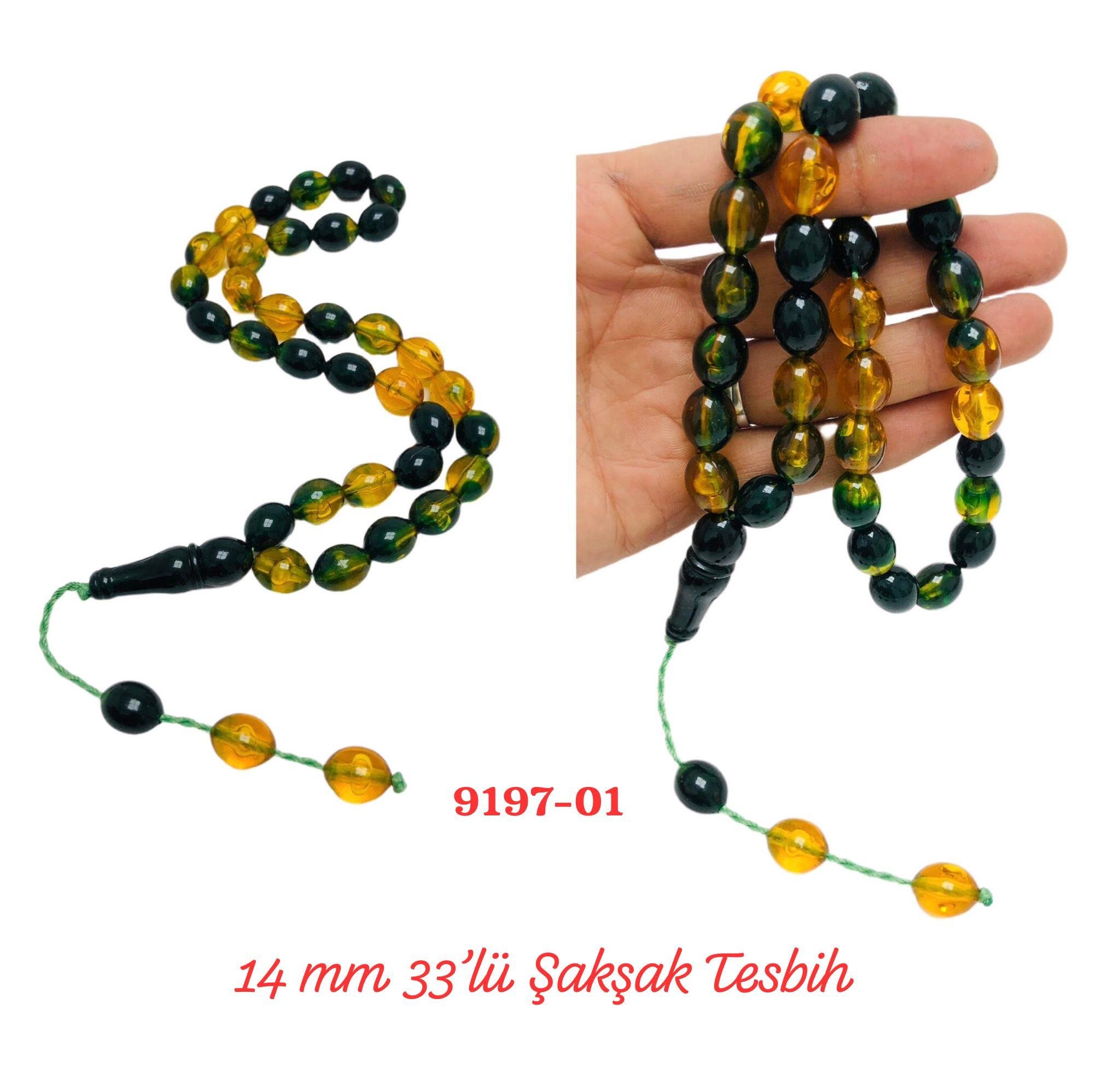 9197 33'lü İri Taş Şakşak Tesbih