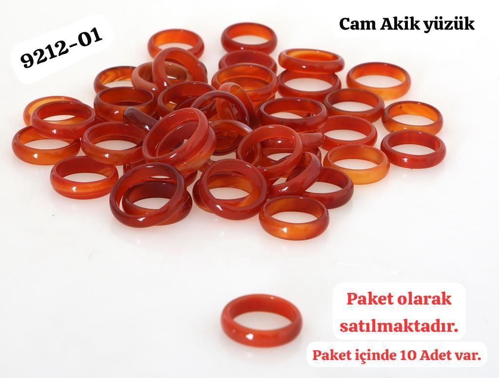 9212 Cam Akik Yüzük