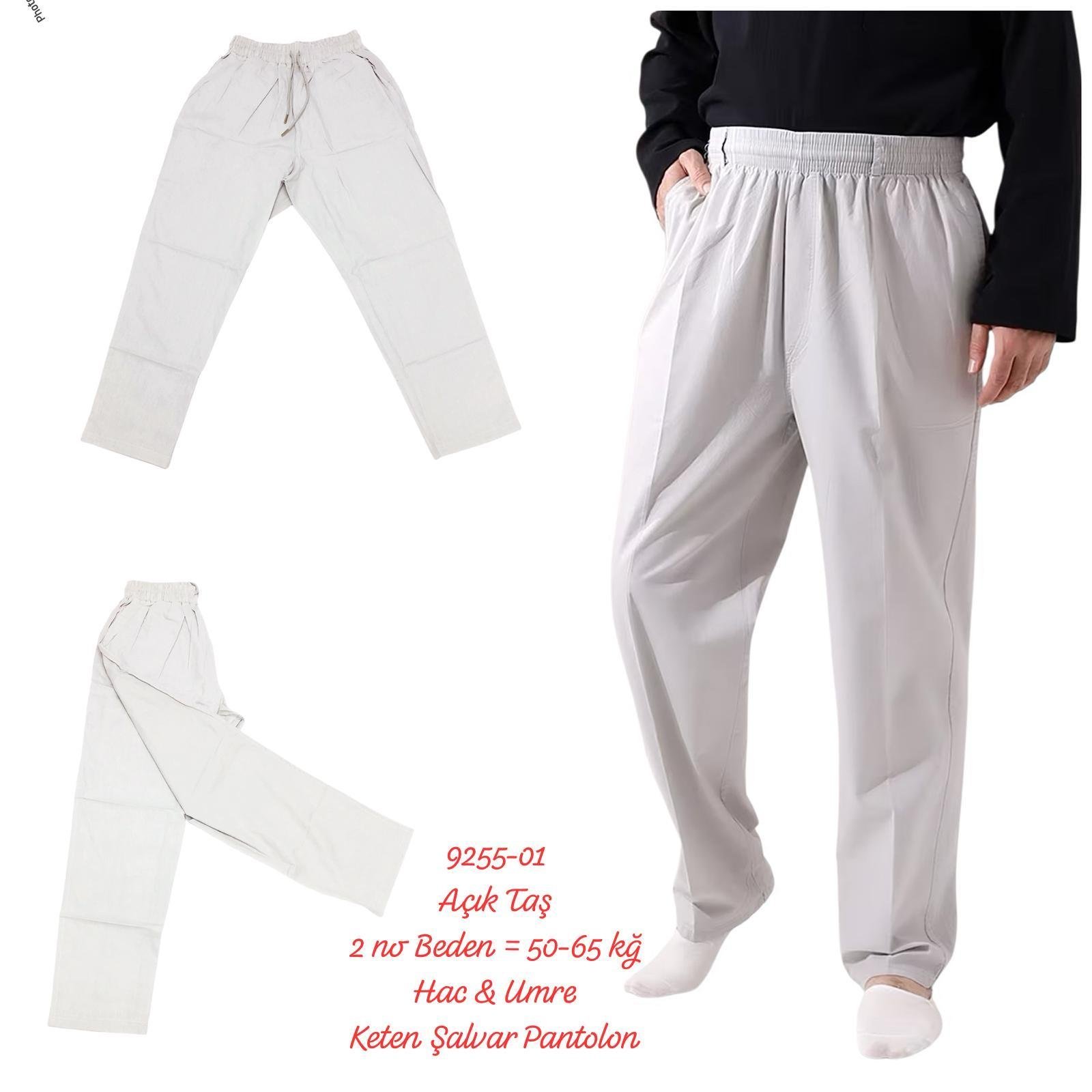 9255 Hac & Umre Keten Şalvar Pantalon