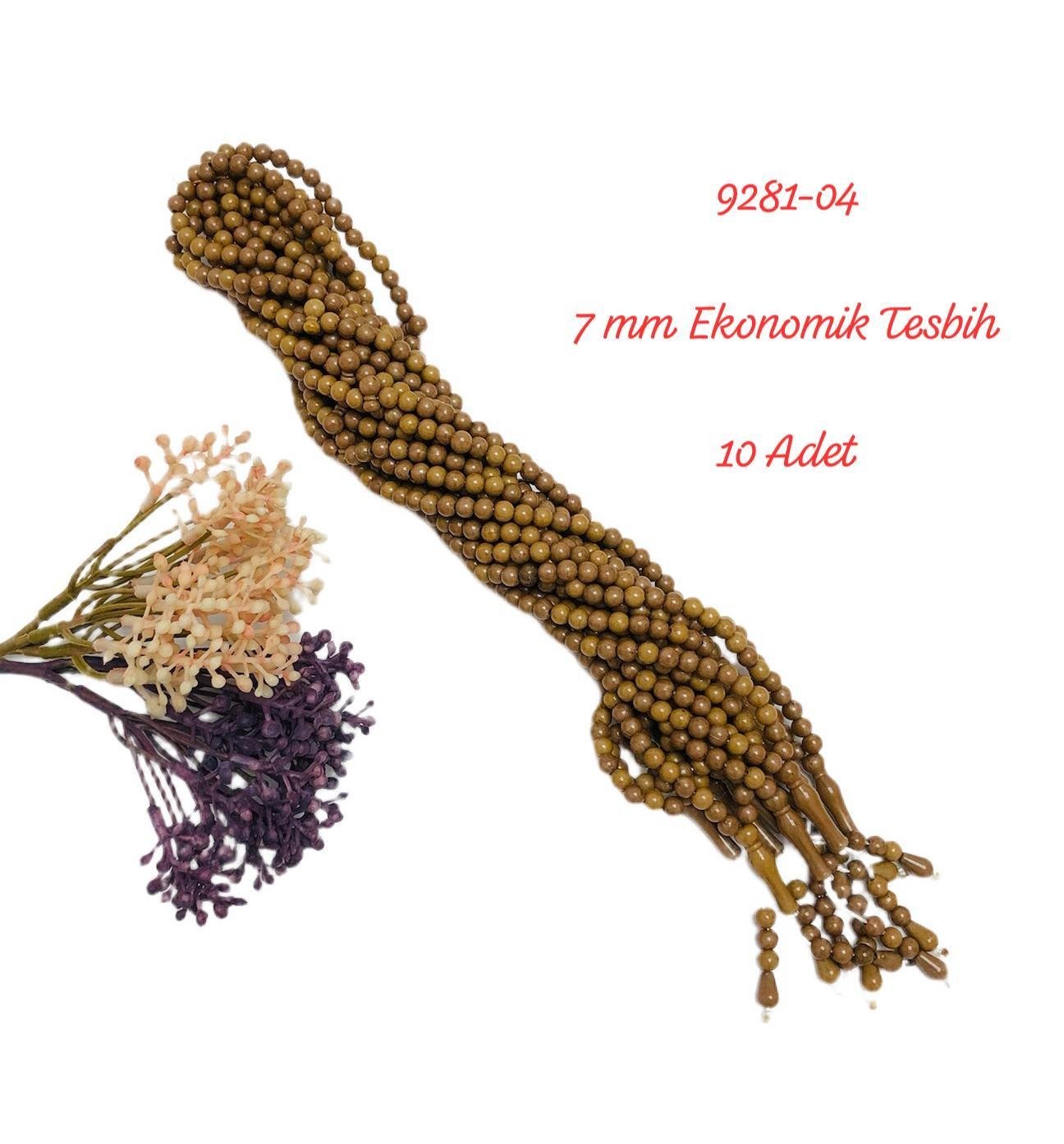 9281 7 mm Ekonomik Tesbih