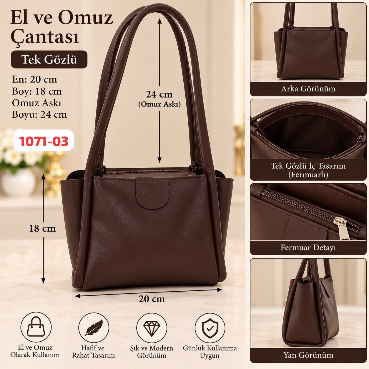 El ve Omuz Çantası