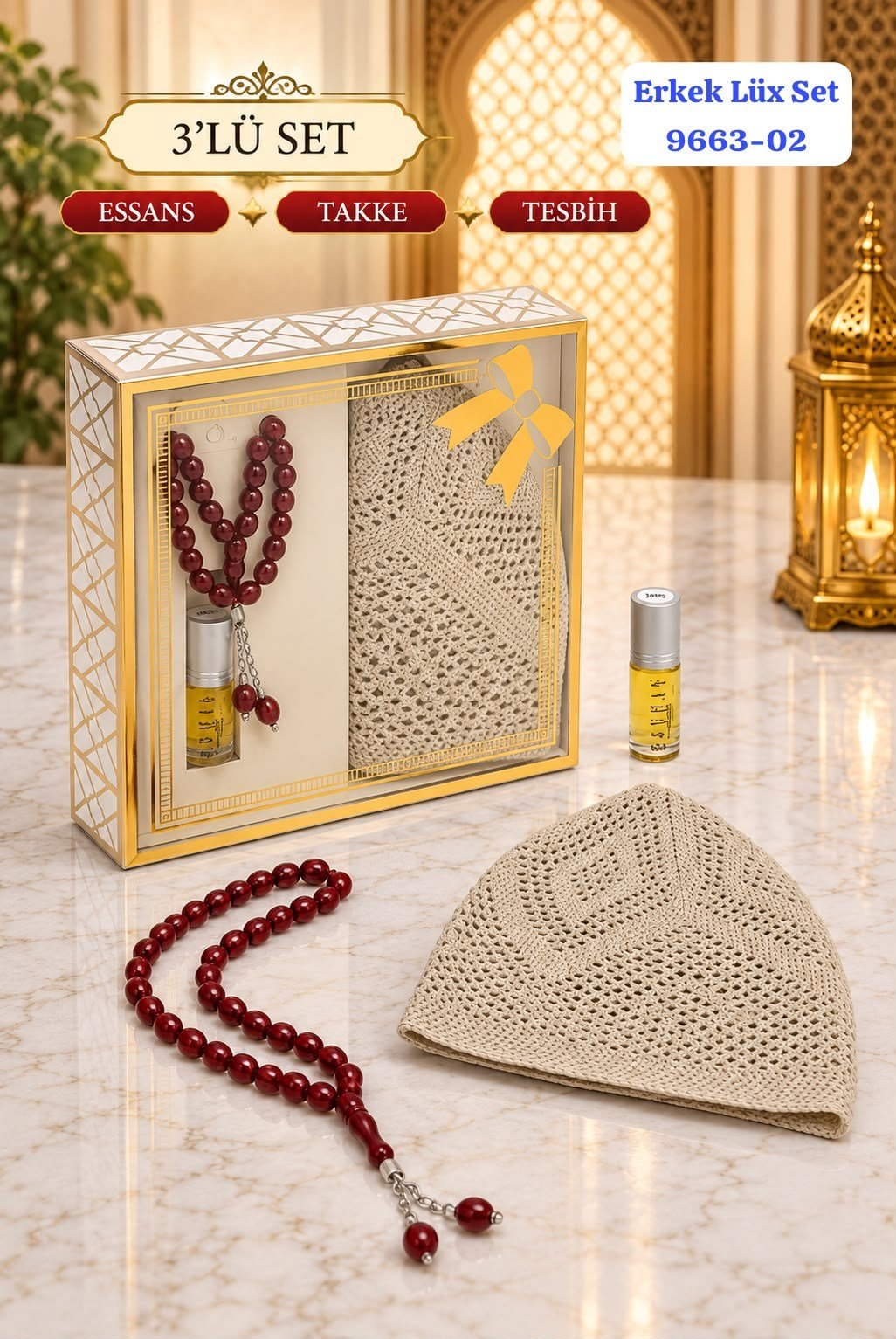 Erkek Hac Umre Hediyelik Set