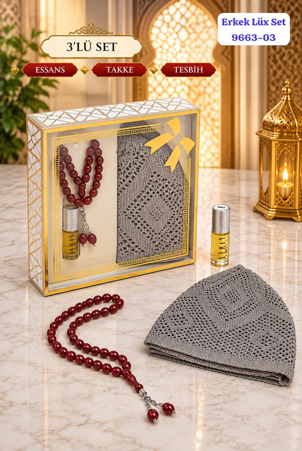 Erkek Hac Umre Hediyelik Set