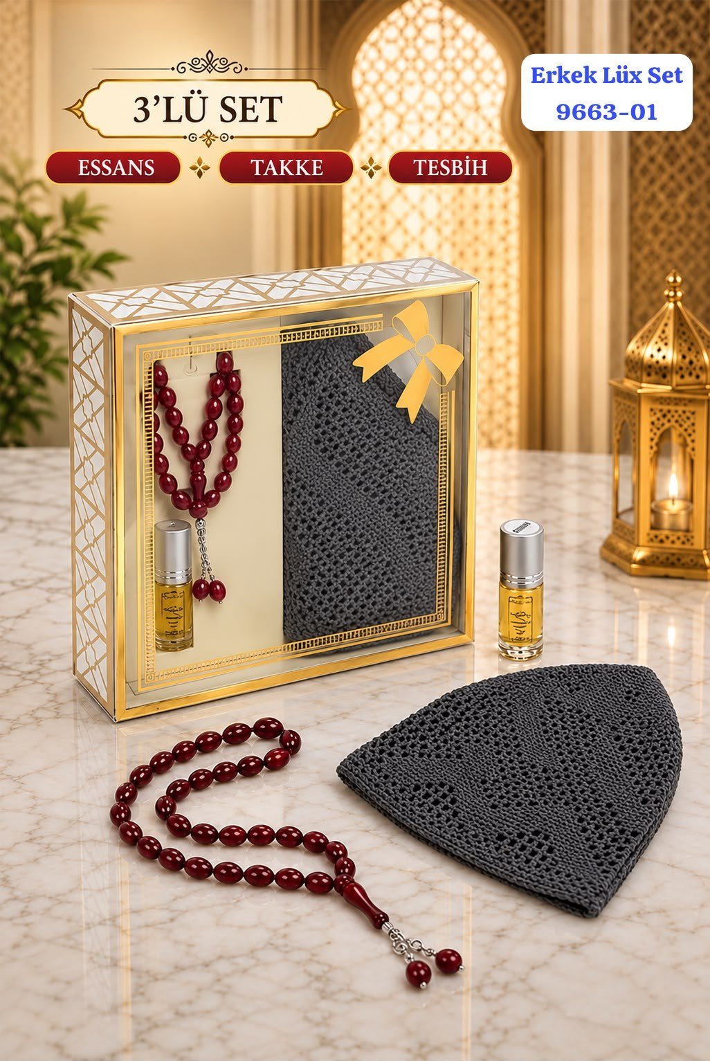 Erkek Hac Umre Hediyelik Set