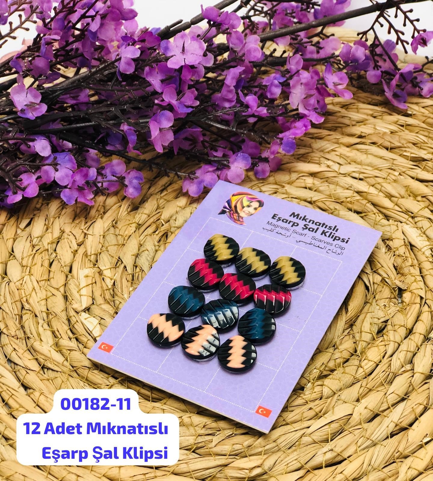 Eşarp Şal Mıknatısı