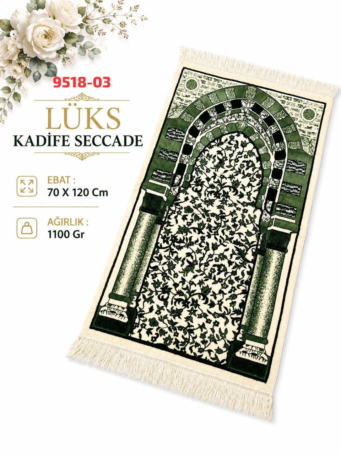 Kaliteli Kadife Seccade